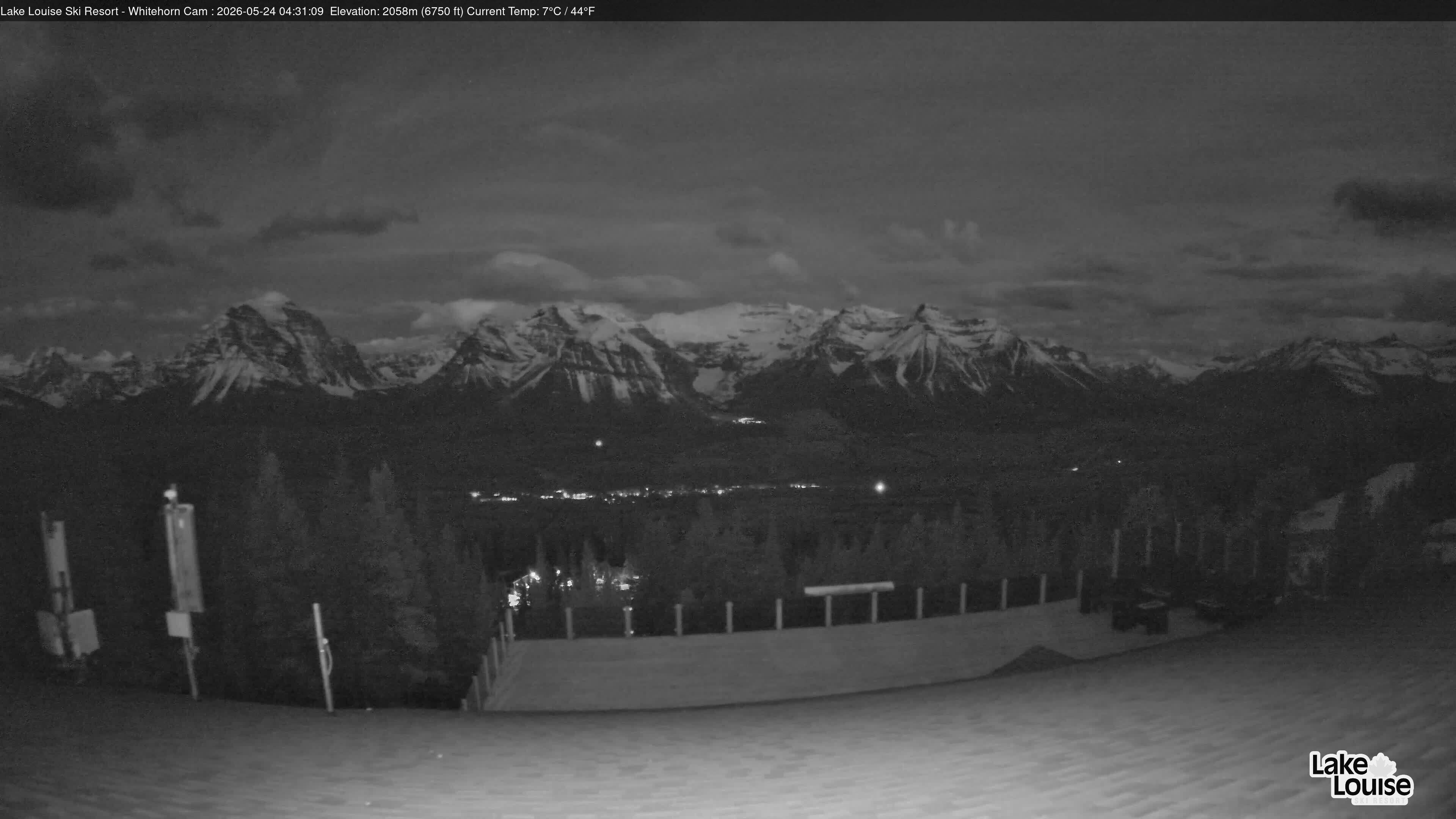Archiv Foto Webcam Whitehorn Lodge (2.058m)