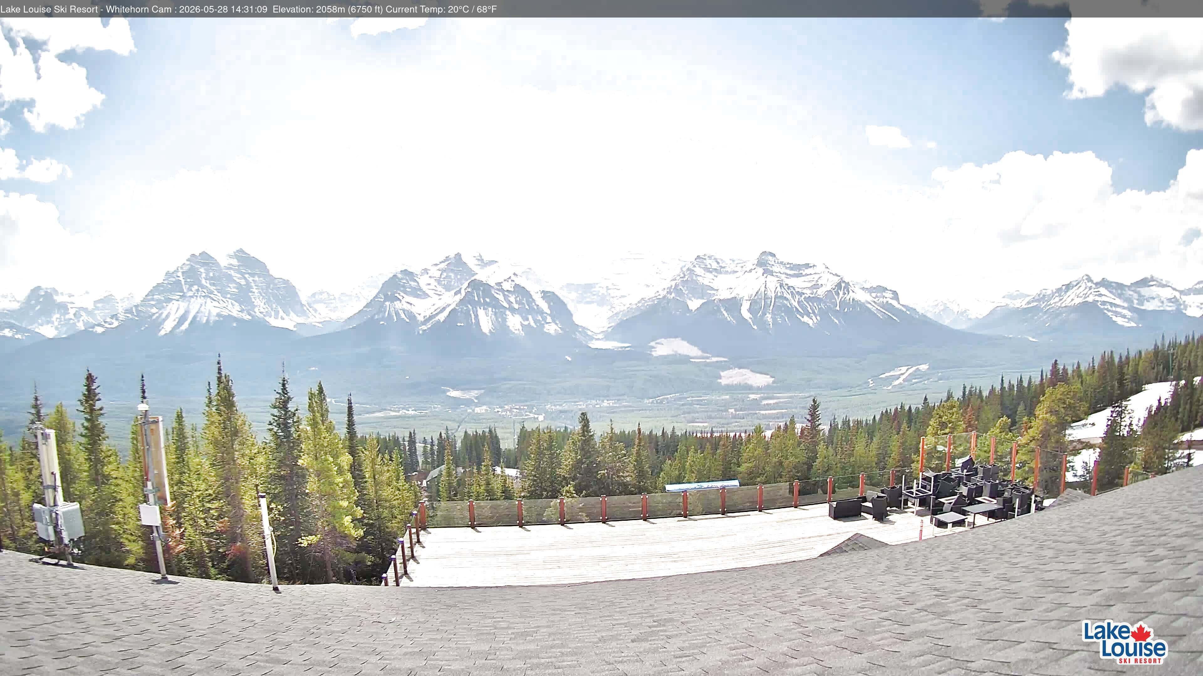 Archived image Webcam Whitehorn Lodge (2.058m)
