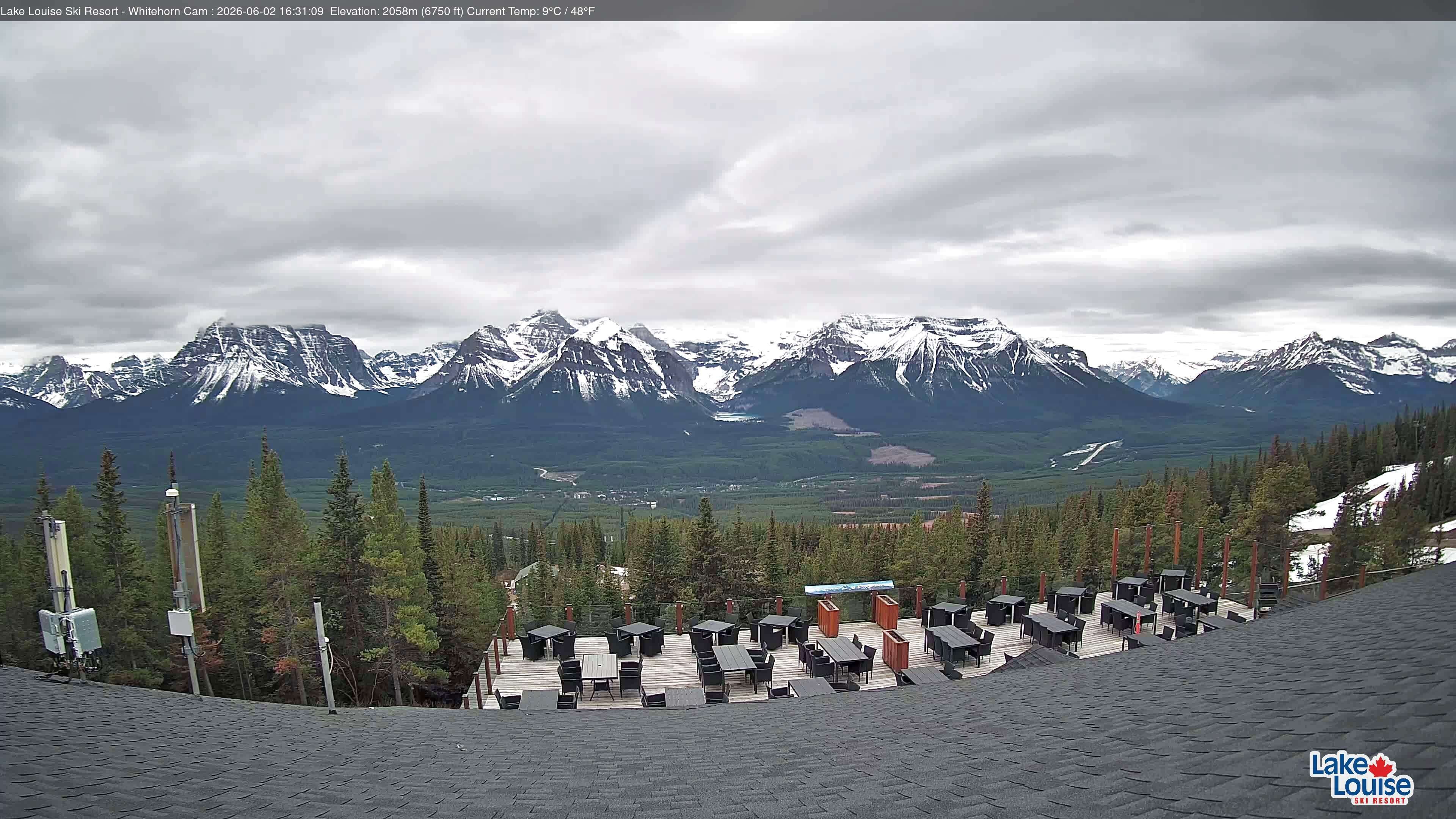 Archiv Foto Webcam Whitehorn Lodge (2.058m)