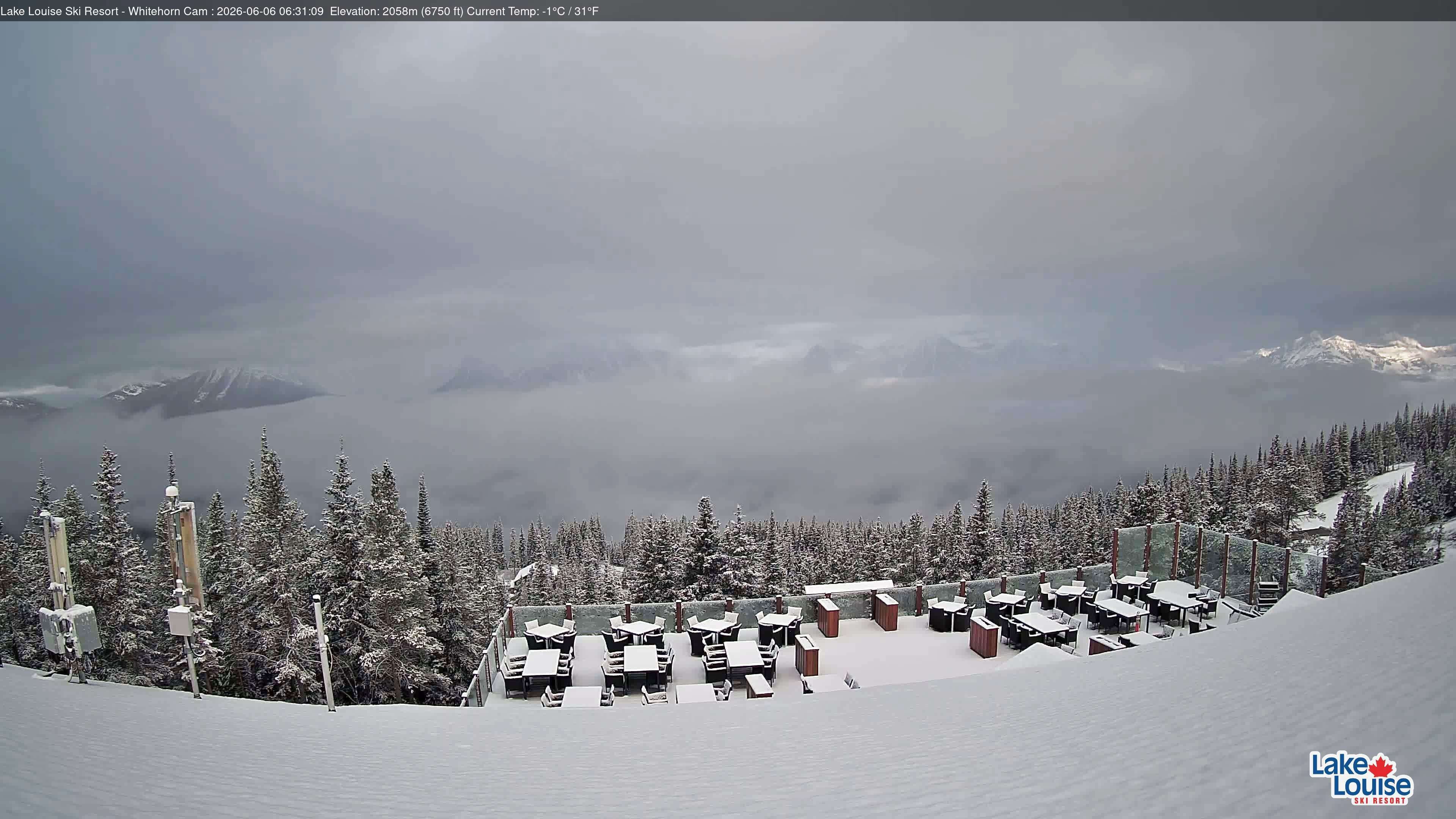 Archived image Webcam Whitehorn Lodge (2.058m)