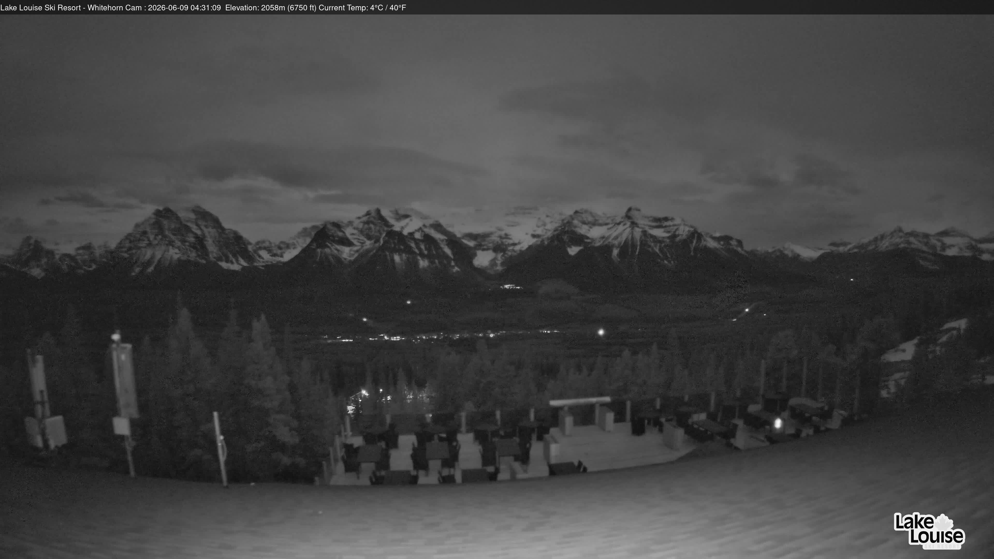 Archiv Foto Webcam Whitehorn Lodge (2.058m)