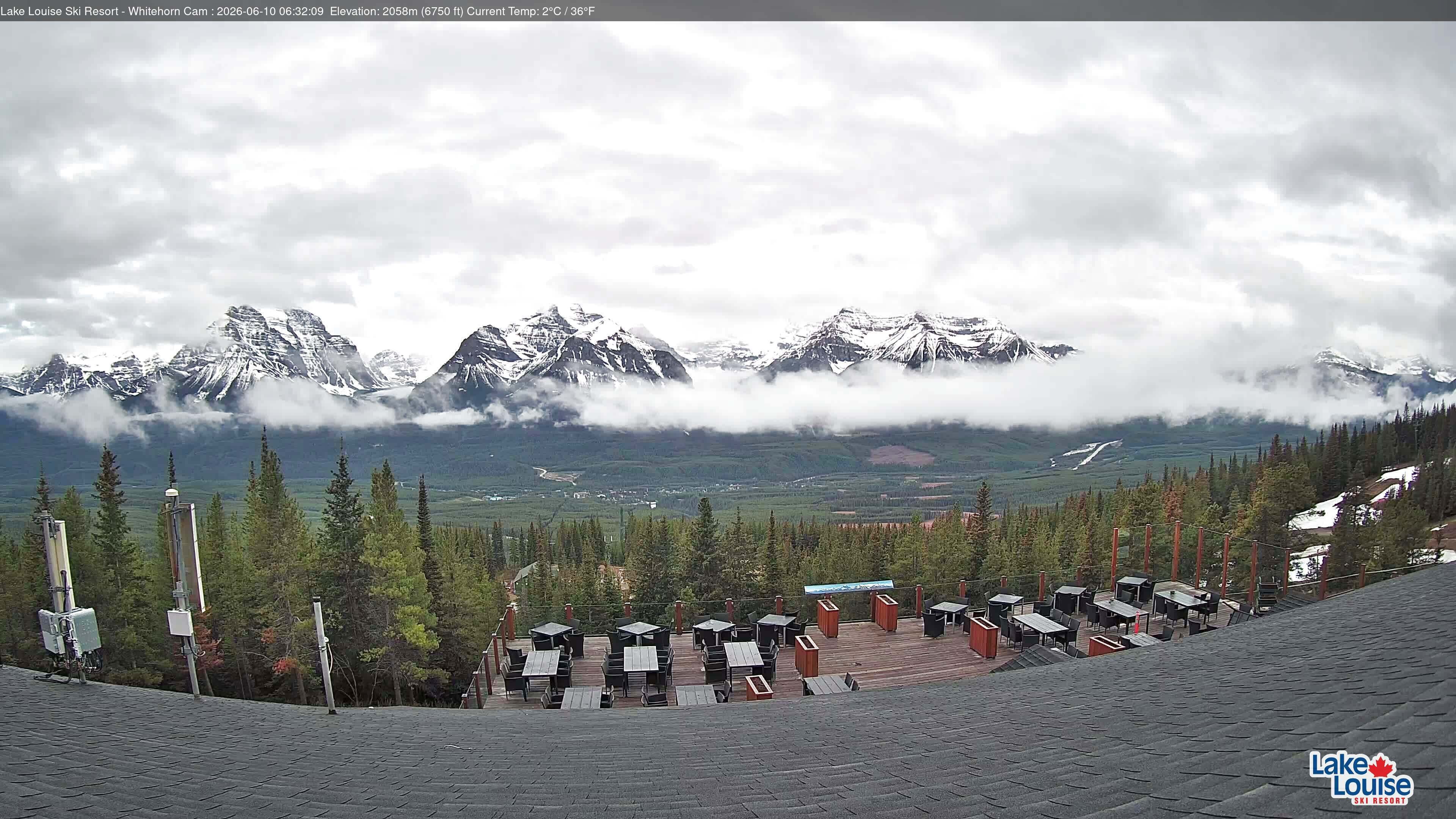 Archived image Webcam Whitehorn Lodge (2.058m)