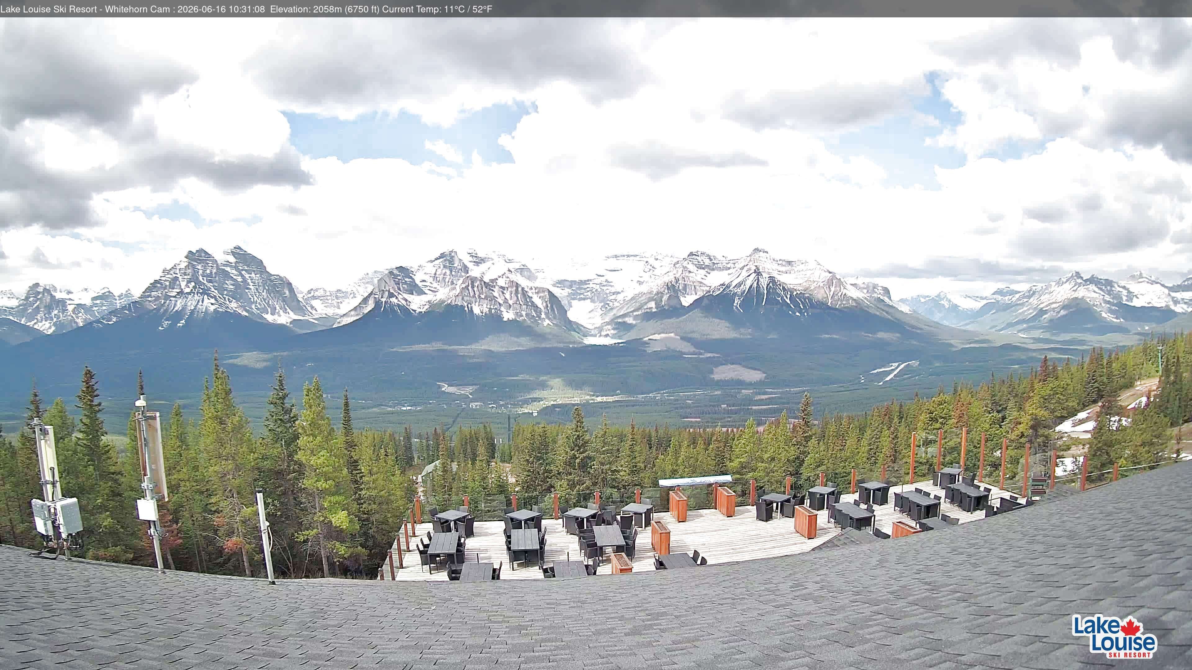 Archived image Webcam Whitehorn Lodge (2.058m)