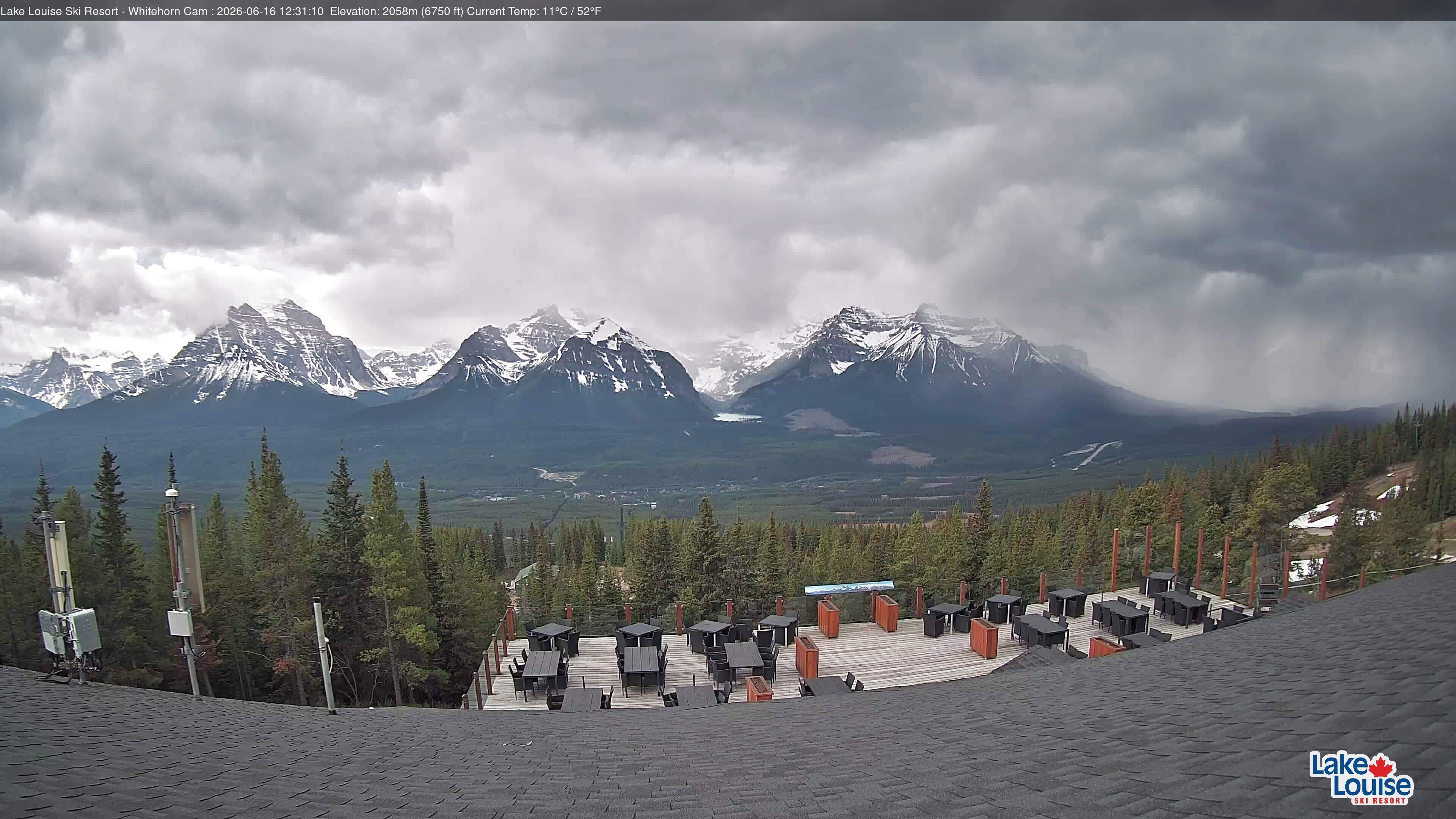 Archived image Webcam Whitehorn Lodge (2.058m)