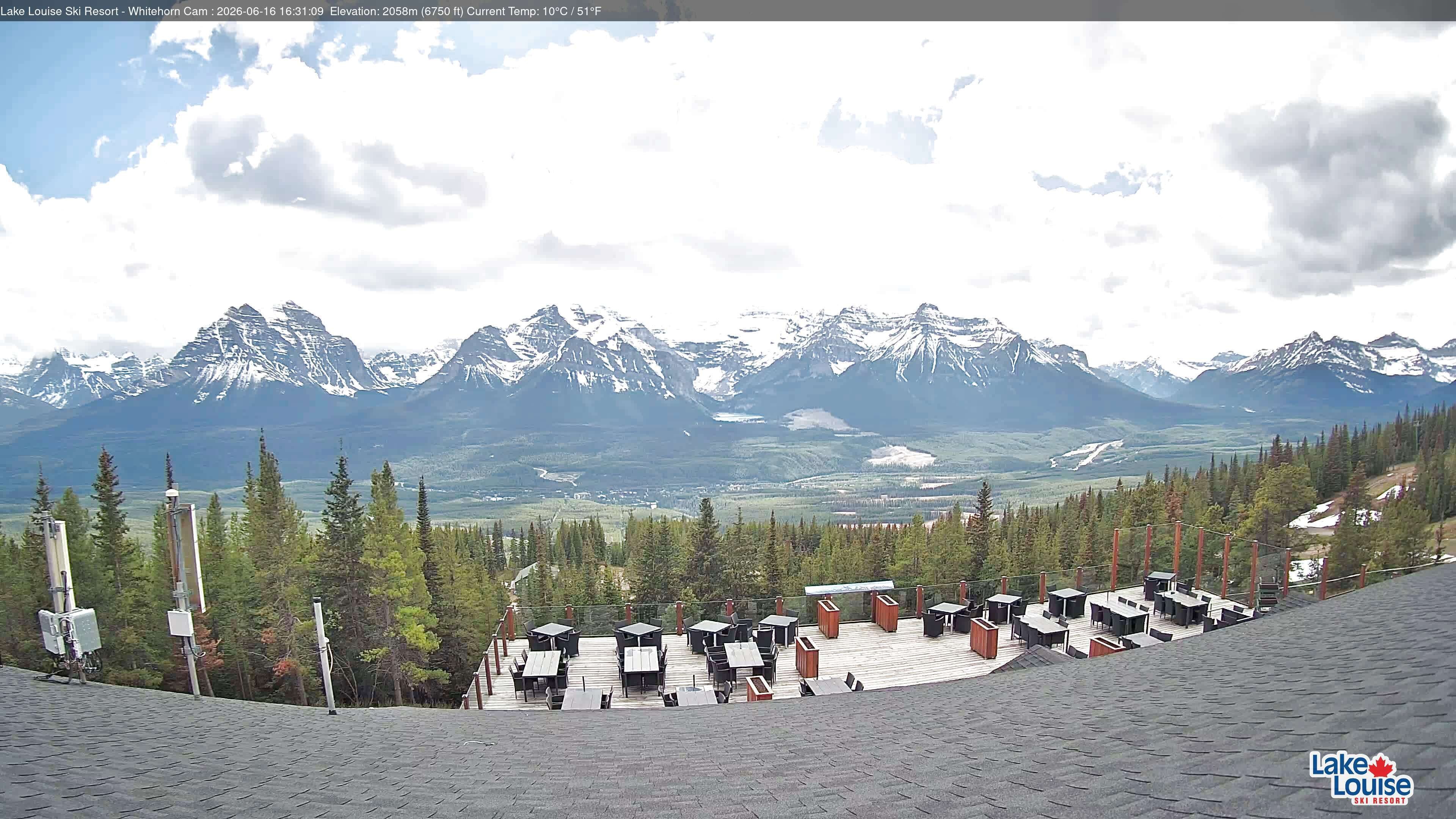 Archived image Webcam Whitehorn Lodge (2.058m)