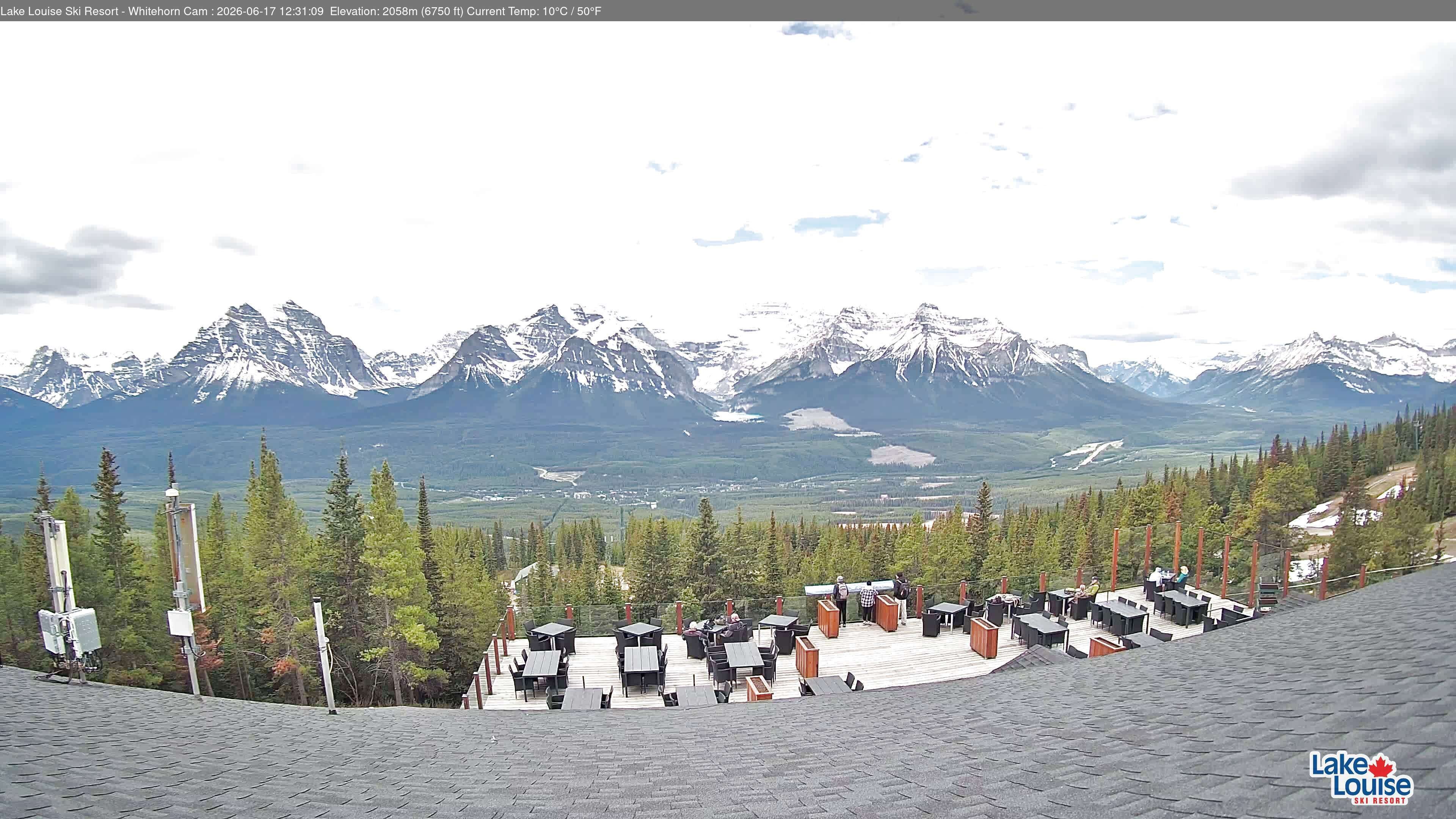 Archiv Foto Webcam Whitehorn Lodge (2.058m)