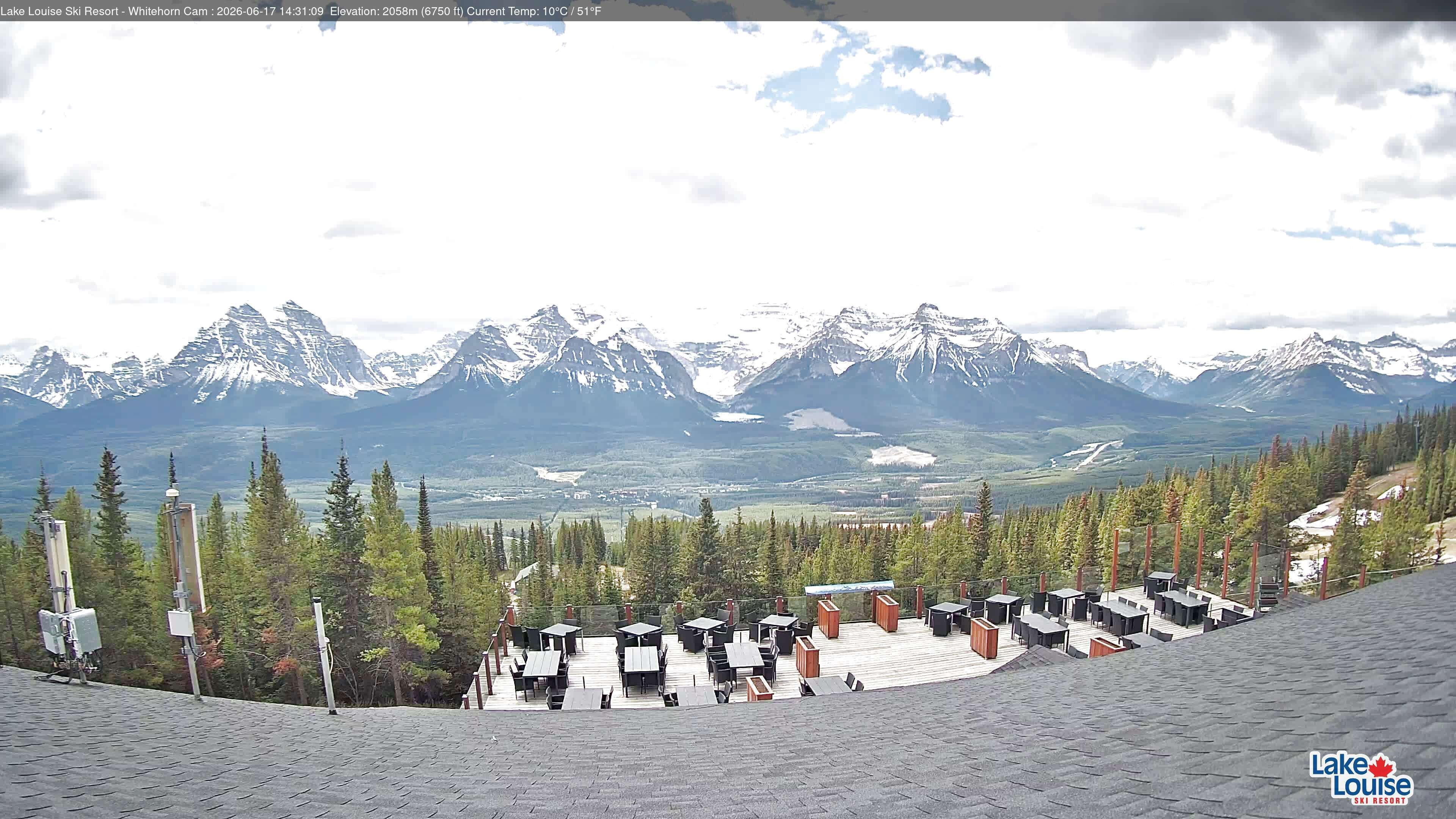 Archiv Foto Webcam Whitehorn Lodge (2.058m)