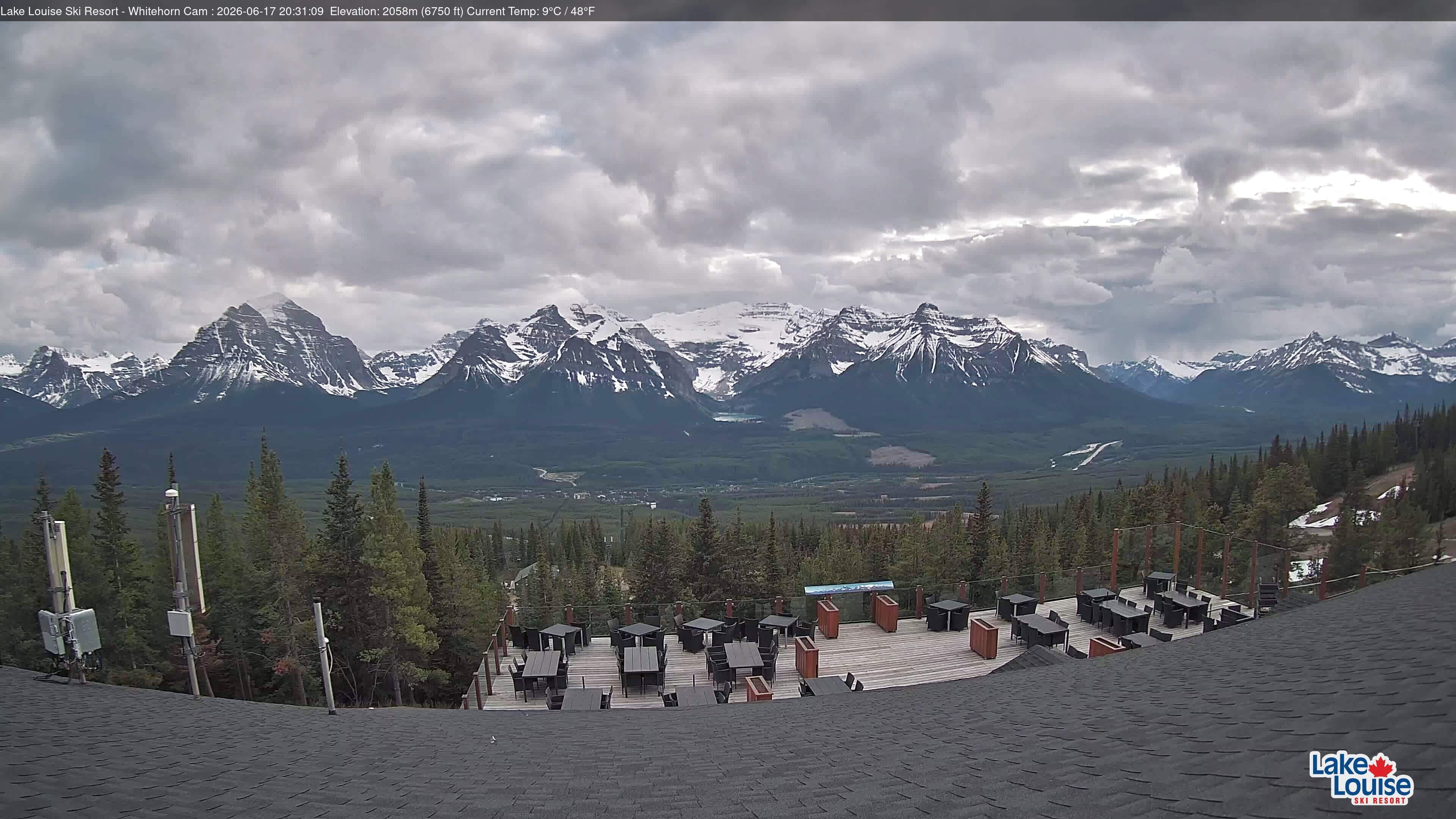 Archiv Foto Webcam Whitehorn Lodge (2.058m)