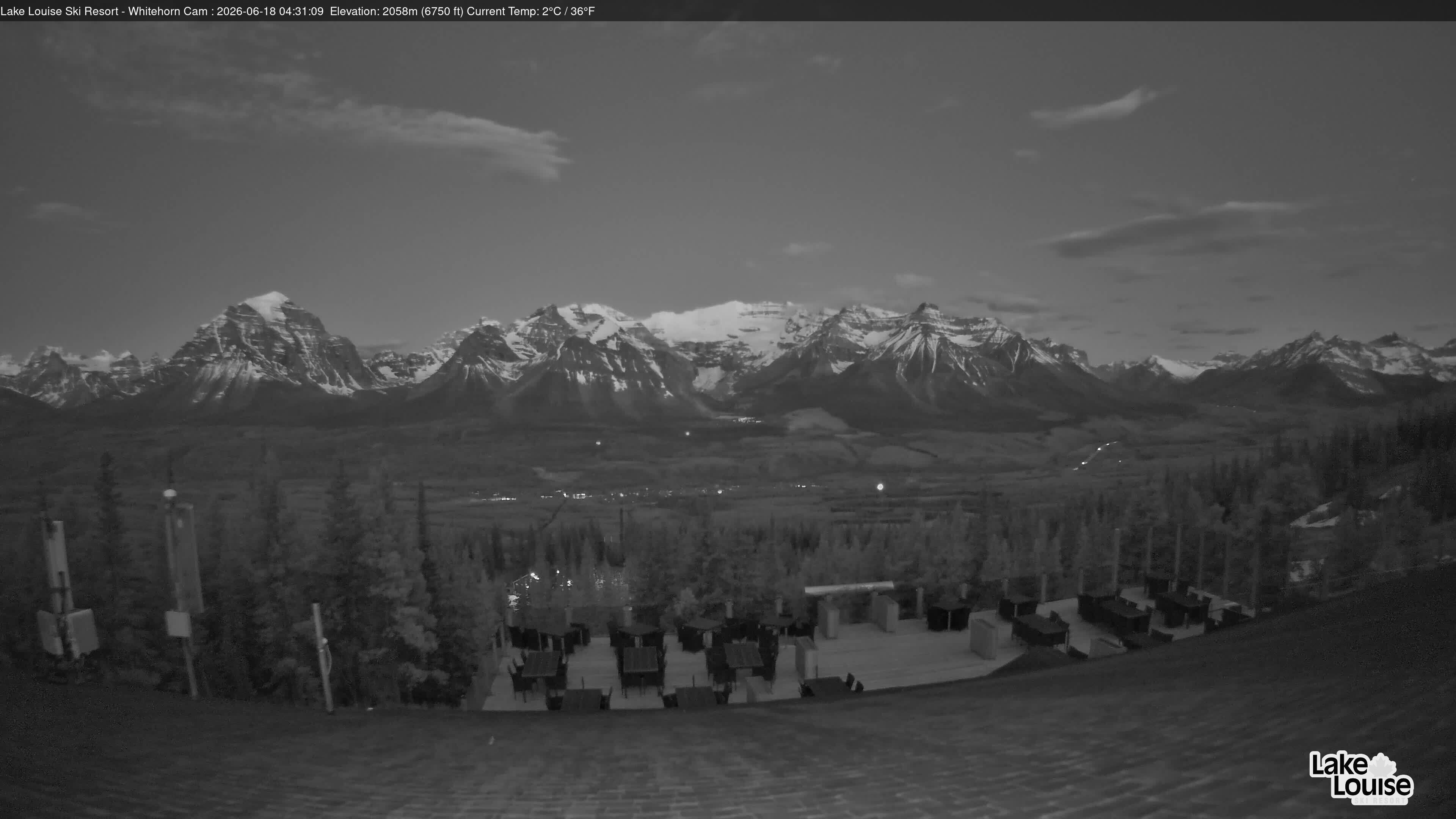 Archived image Webcam Whitehorn Lodge (2.058m)