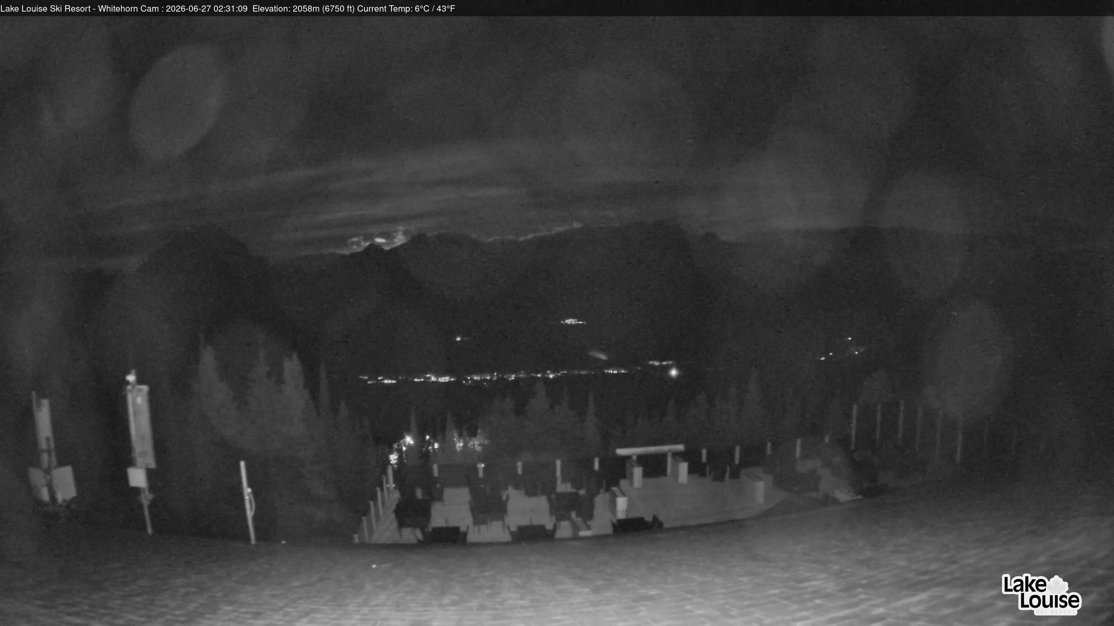 Archiv Foto Webcam Whitehorn Lodge (2.058m)