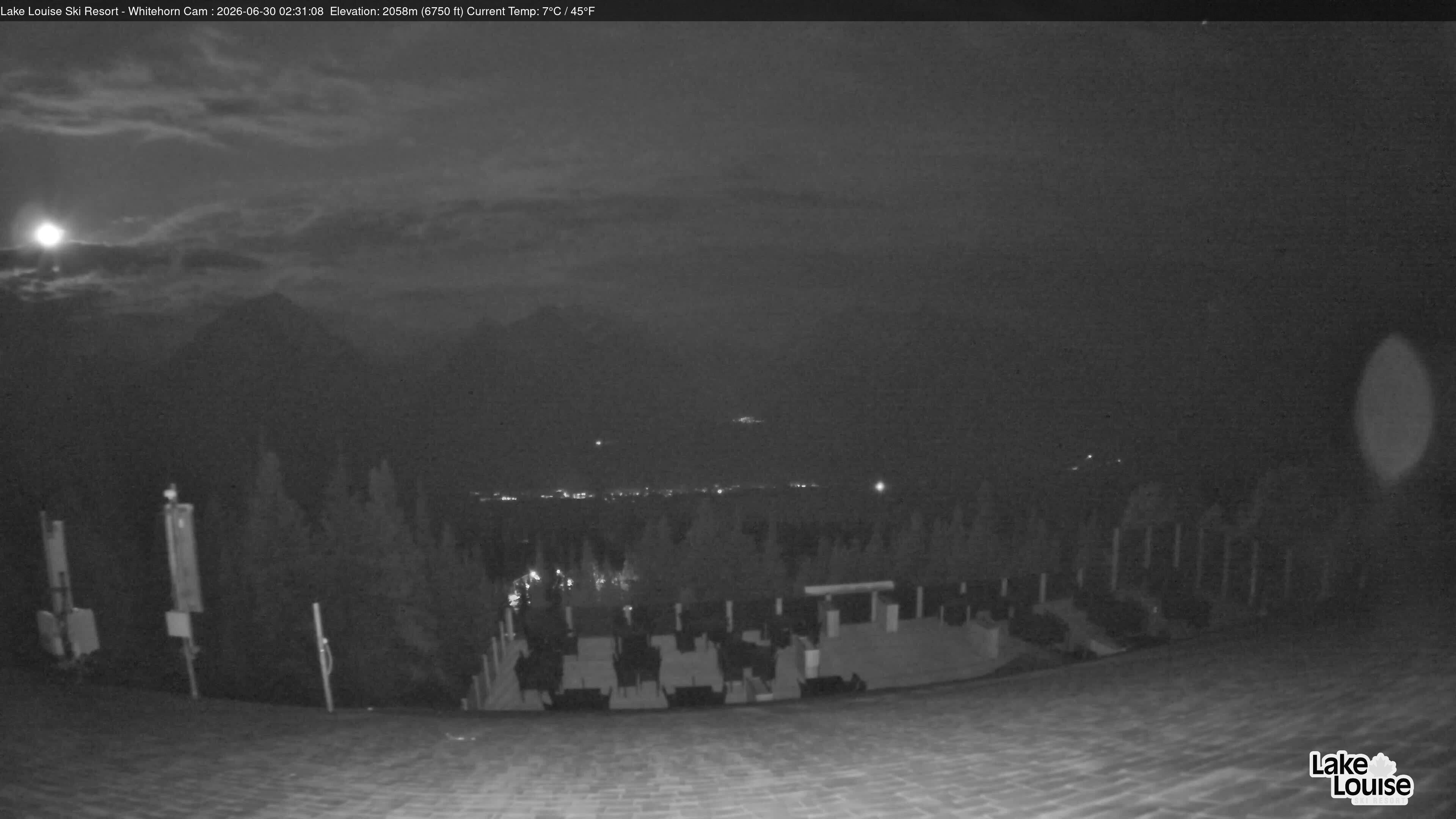 Archiv Foto Webcam Whitehorn Lodge (2.058m)
