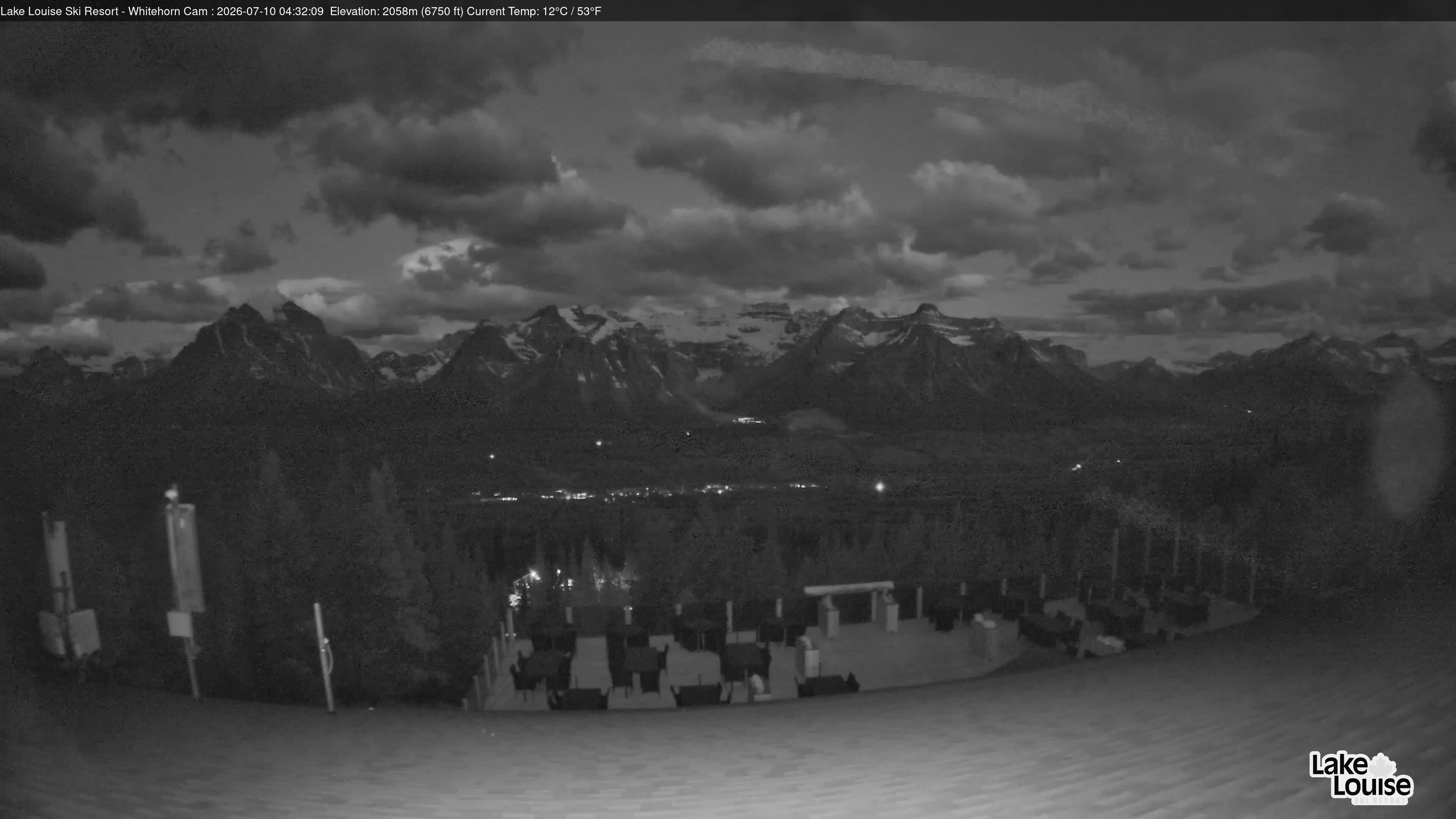 Archiv Foto Webcam Whitehorn Lodge (2.058m)