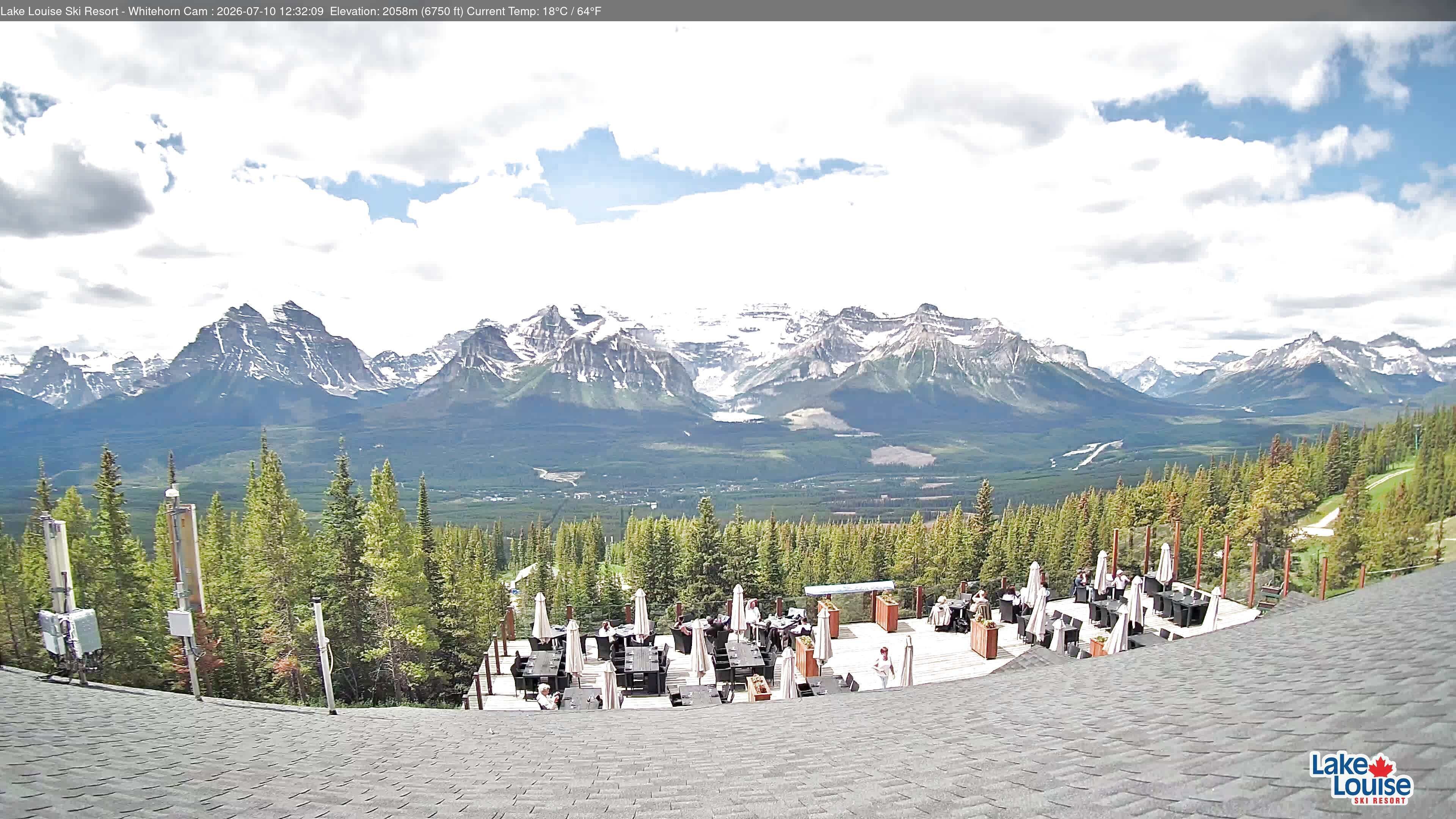Archiv Foto Webcam Whitehorn Lodge (2.058m)