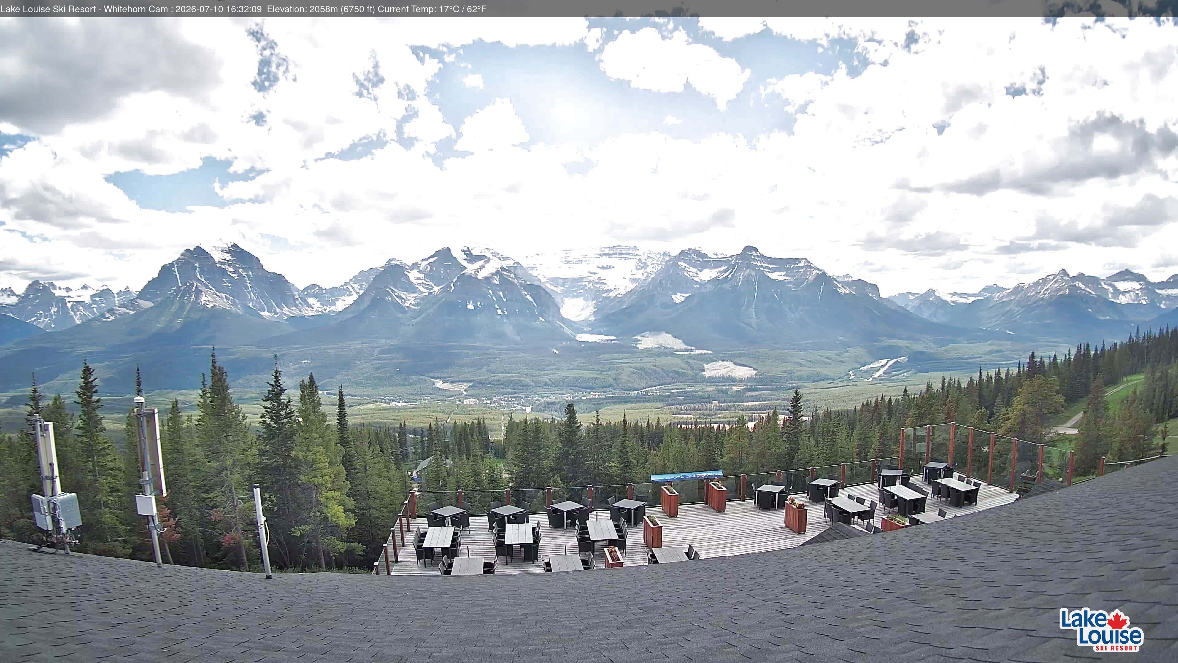 Archiv Foto Webcam Whitehorn Lodge (2.058m)