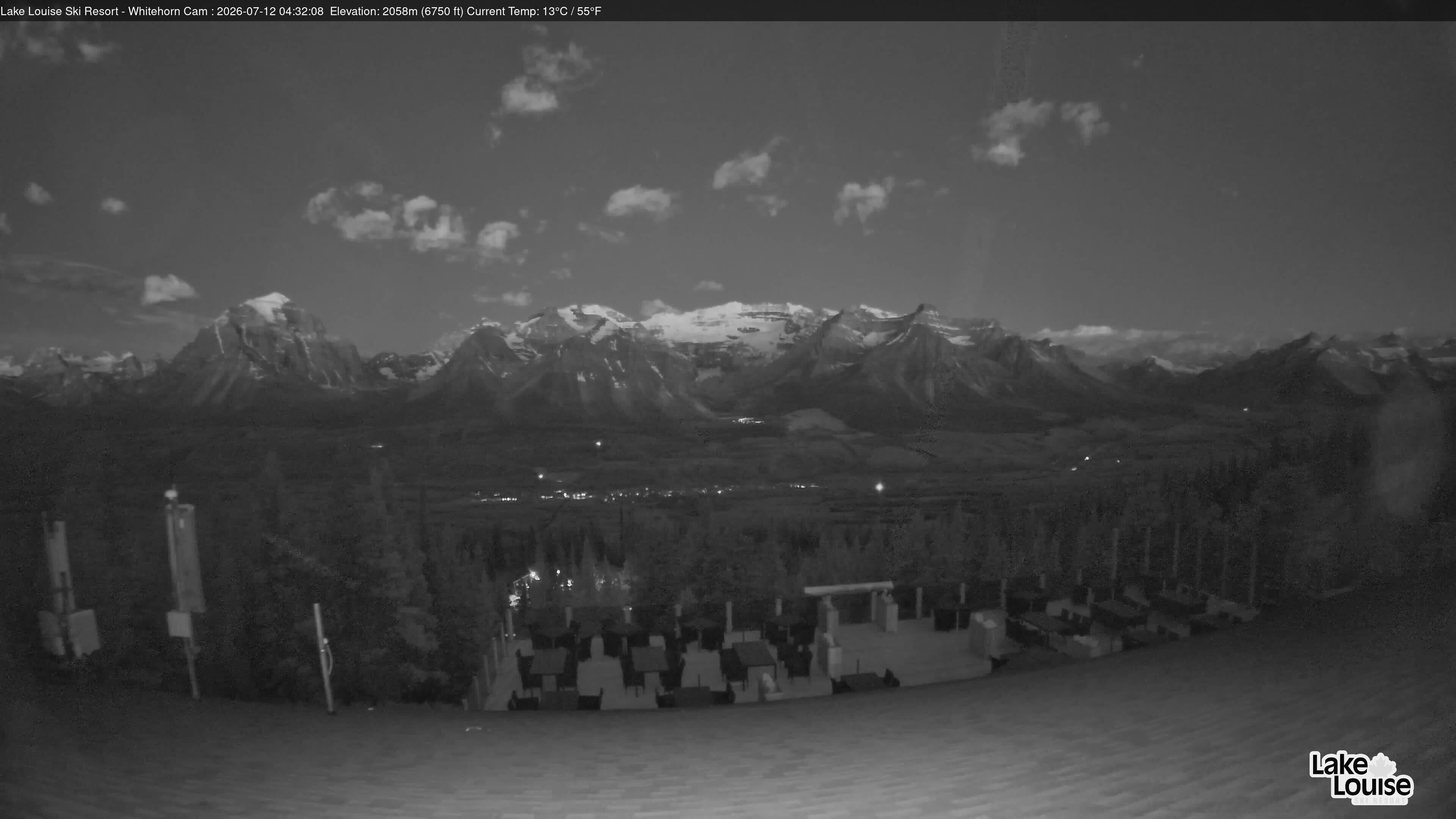 Archiv Foto Webcam Whitehorn Lodge (2.058m)