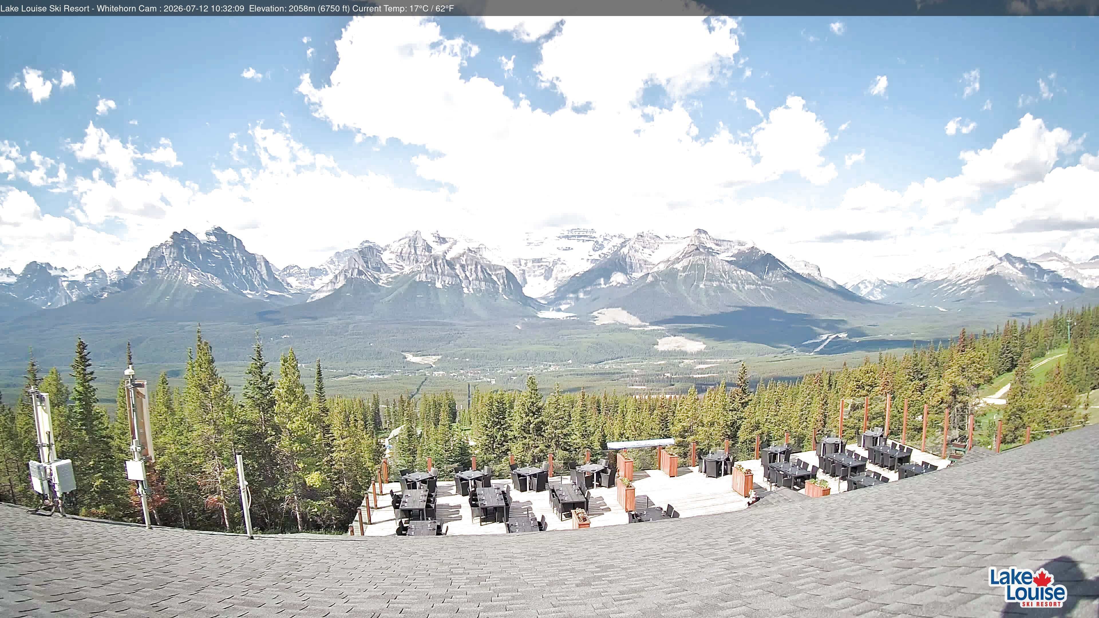 Archiv Foto Webcam Whitehorn Lodge (2.058m)