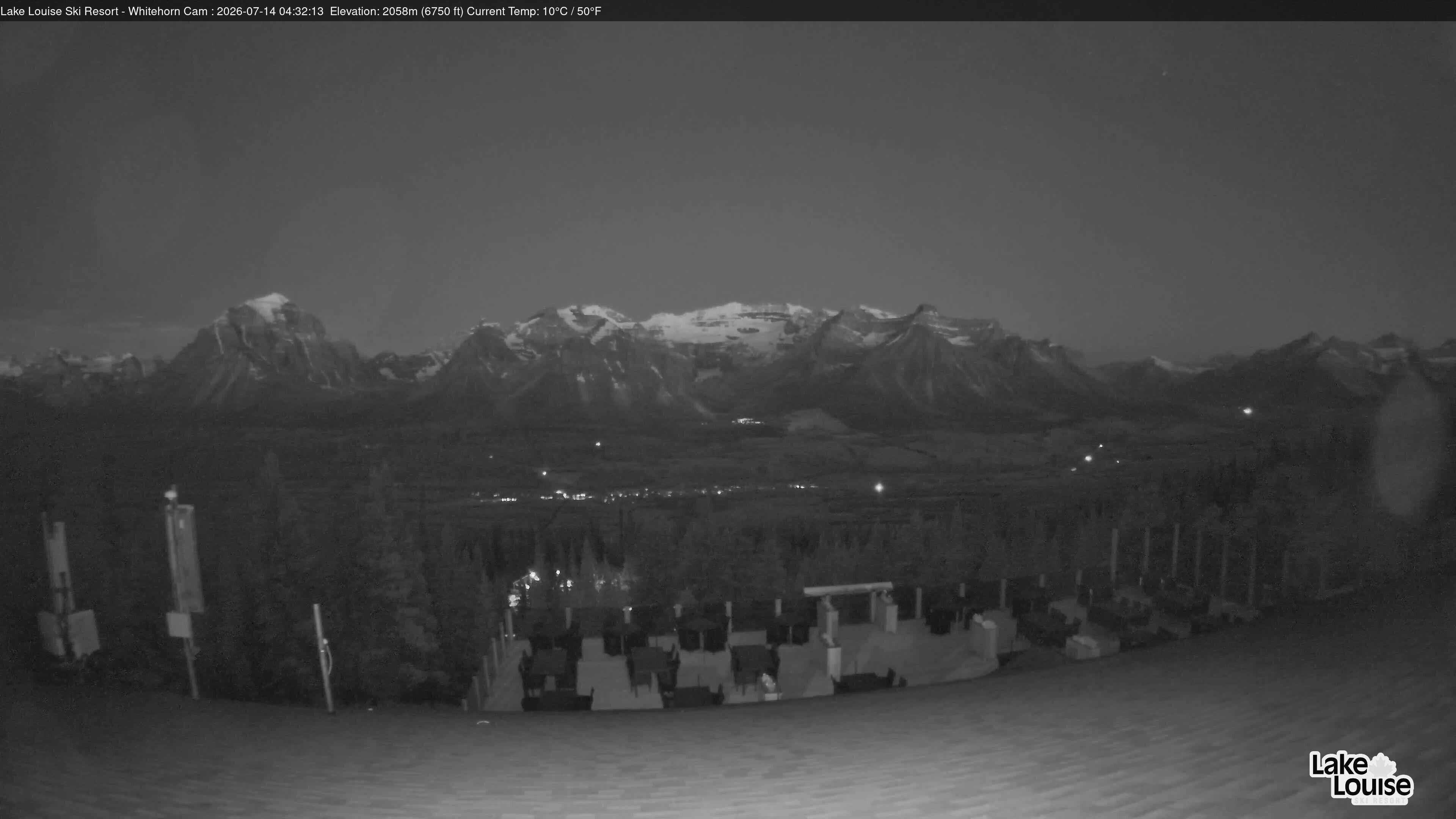 Archiv Foto Webcam Whitehorn Lodge (2.058m)