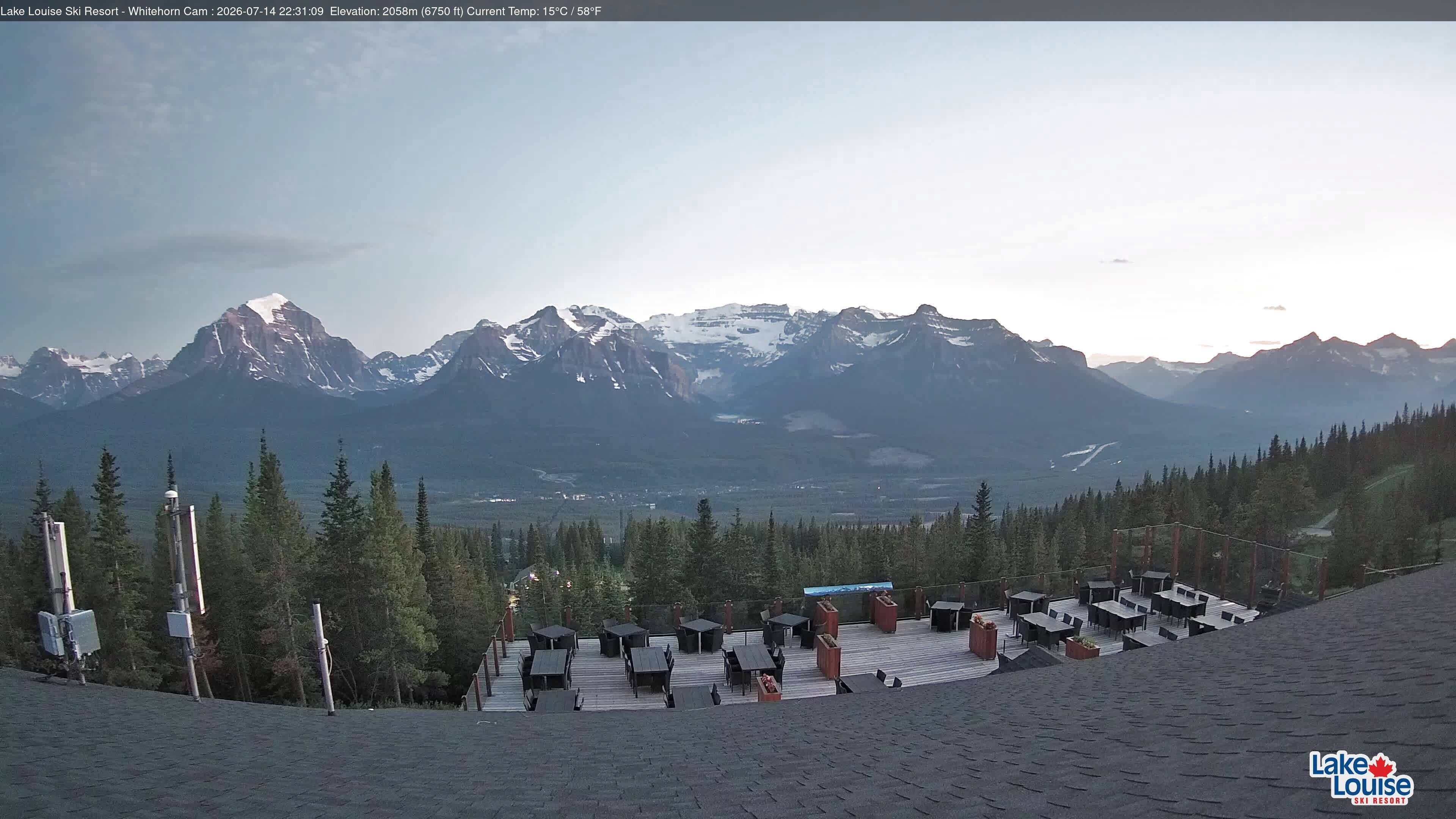 Archived image Webcam Whitehorn Lodge (2.058m)