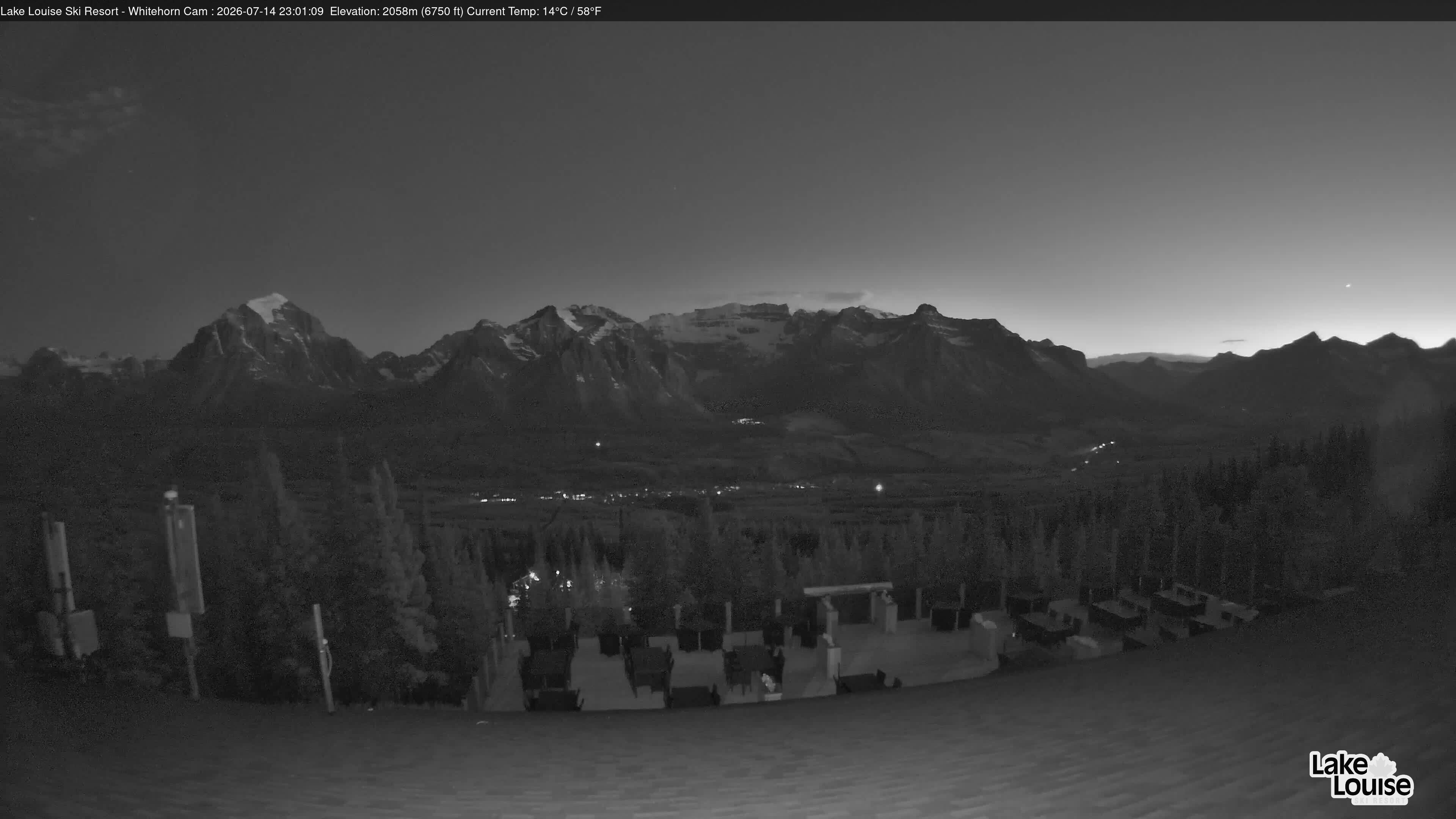Archived image Webcam Whitehorn Lodge (2.058m)