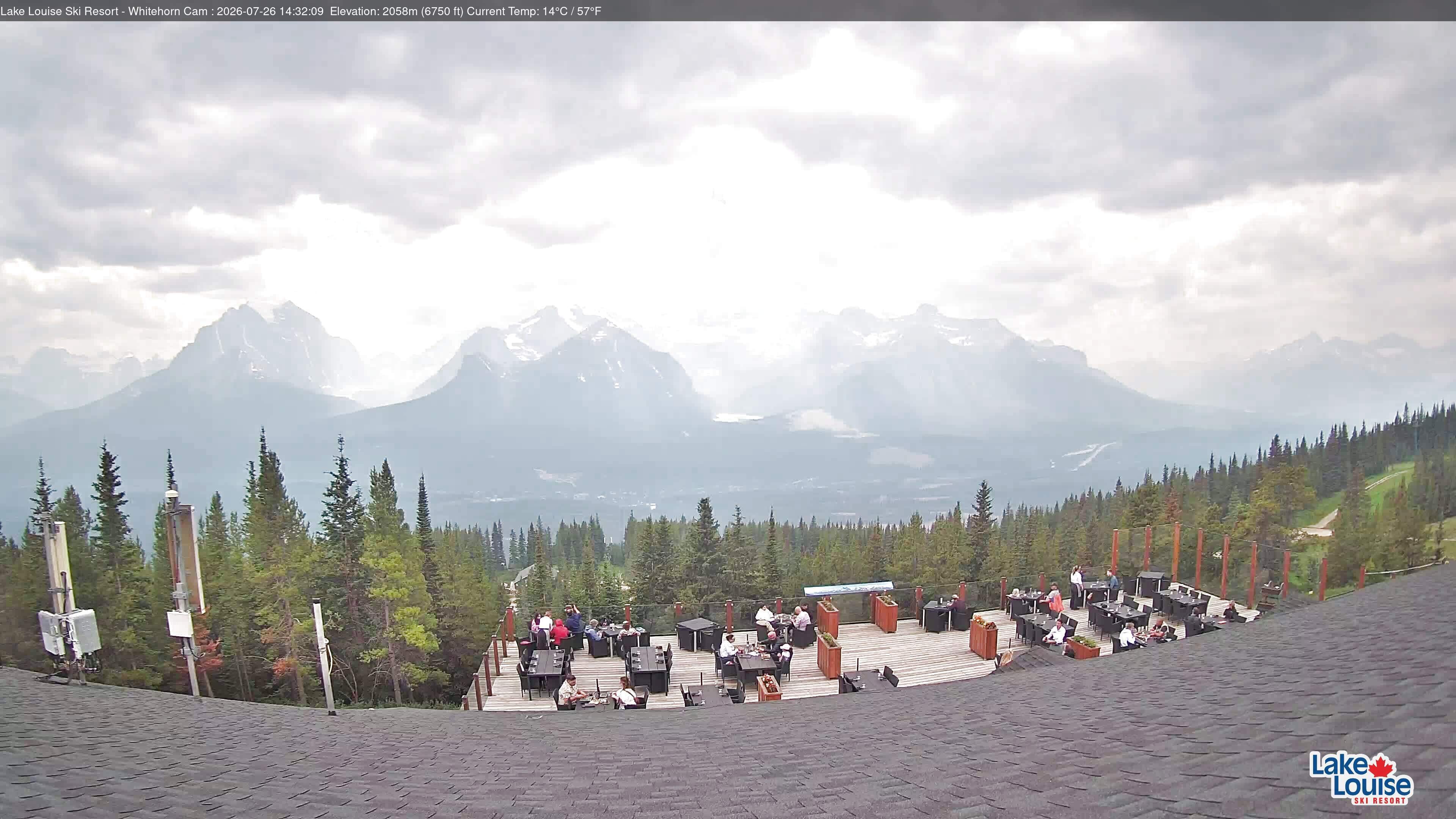 Archived image Webcam Whitehorn Lodge (2.058m)