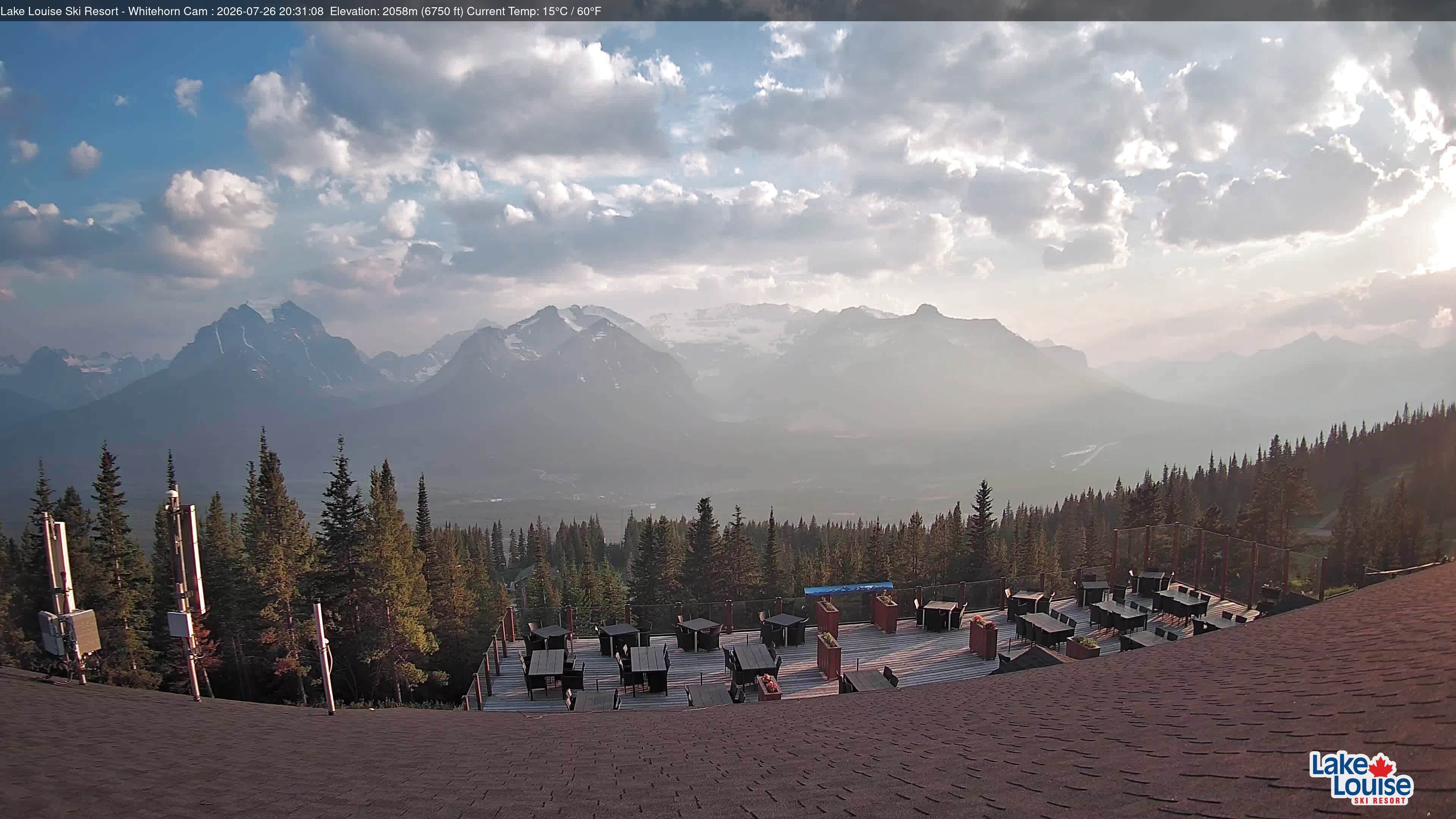 Archived image Webcam Whitehorn Lodge (2.058m)