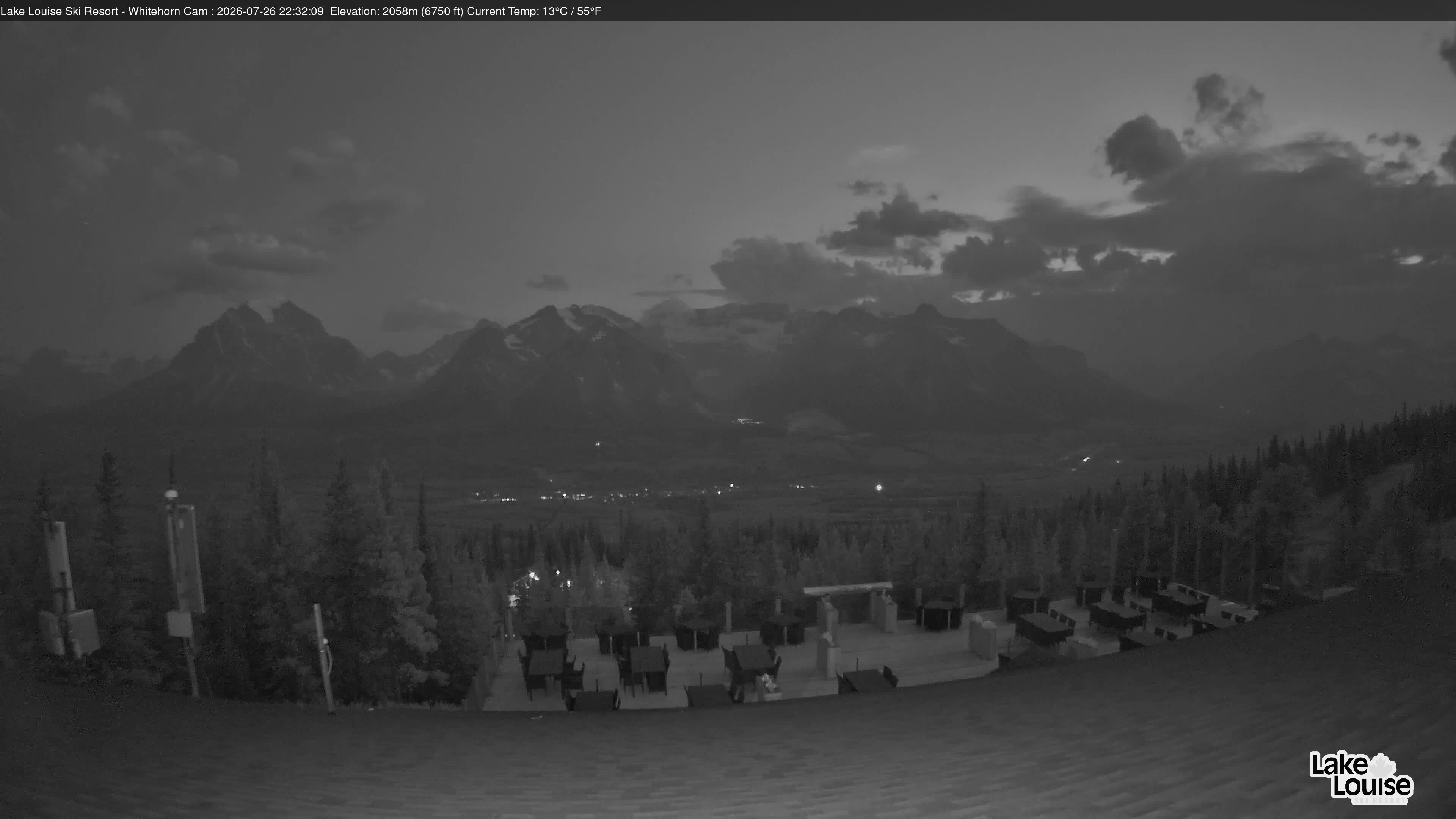 Archiv Foto Webcam Whitehorn Lodge (2.058m)