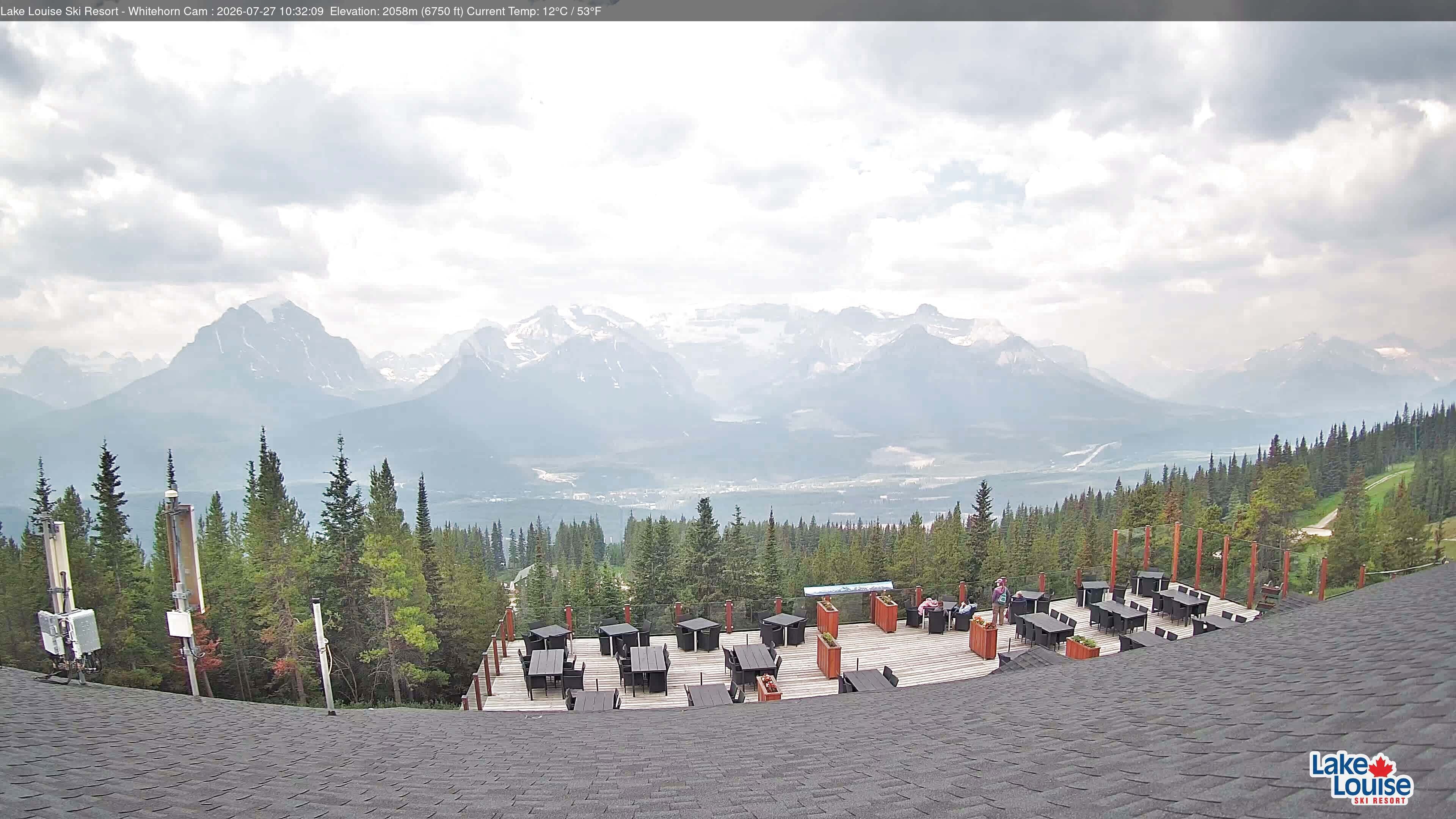Archived image Webcam Whitehorn Lodge (2.058m)