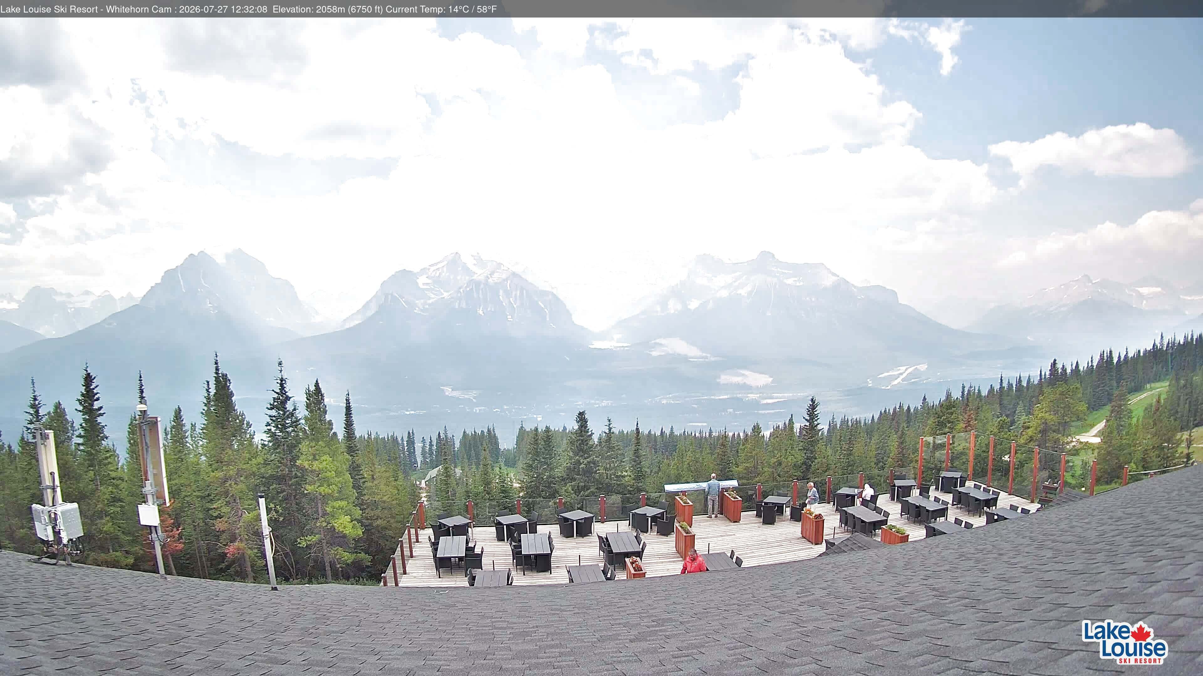 Archived image Webcam Whitehorn Lodge (2.058m)
