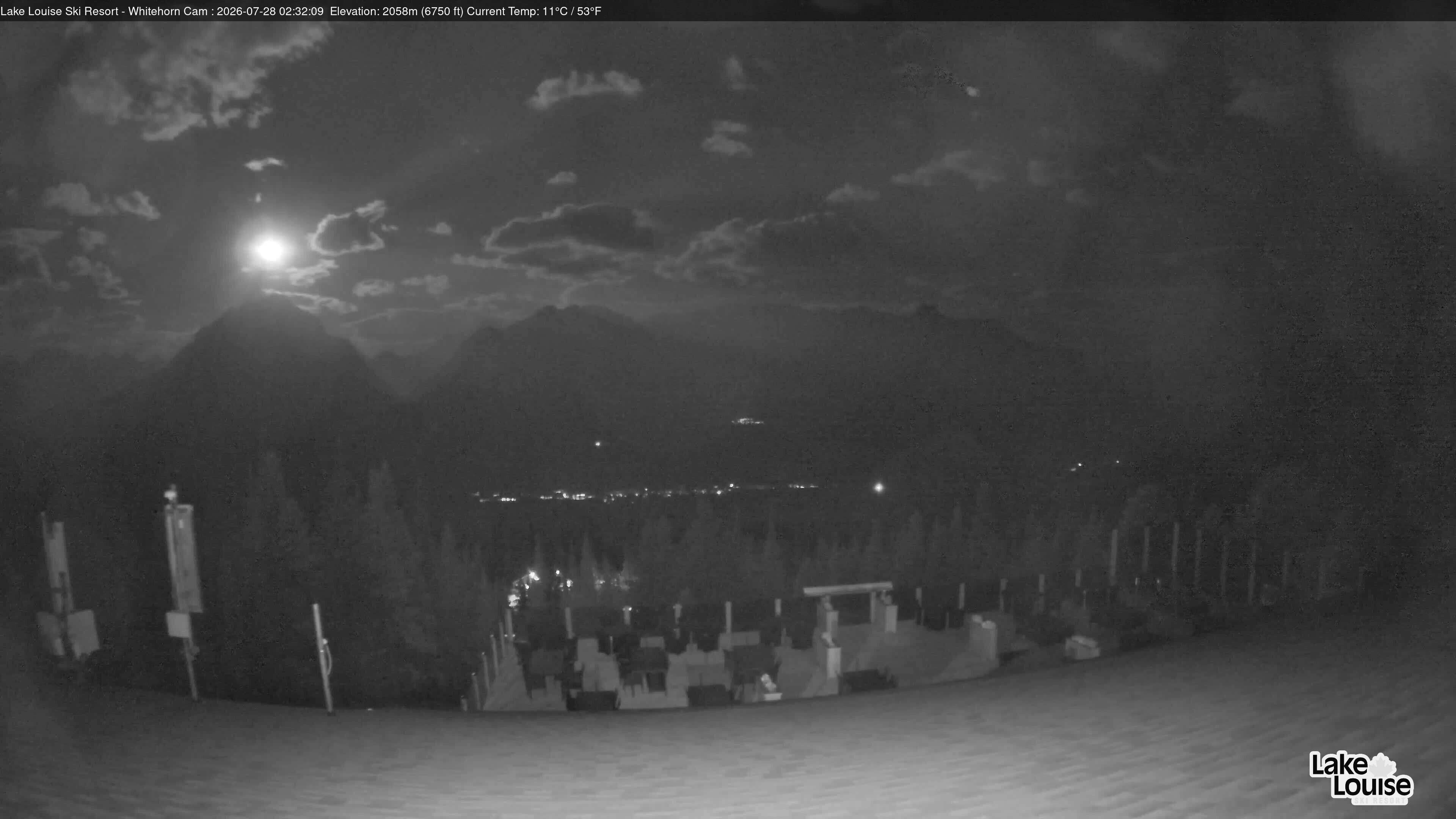 Archiv Foto Webcam Whitehorn Lodge (2.058m)