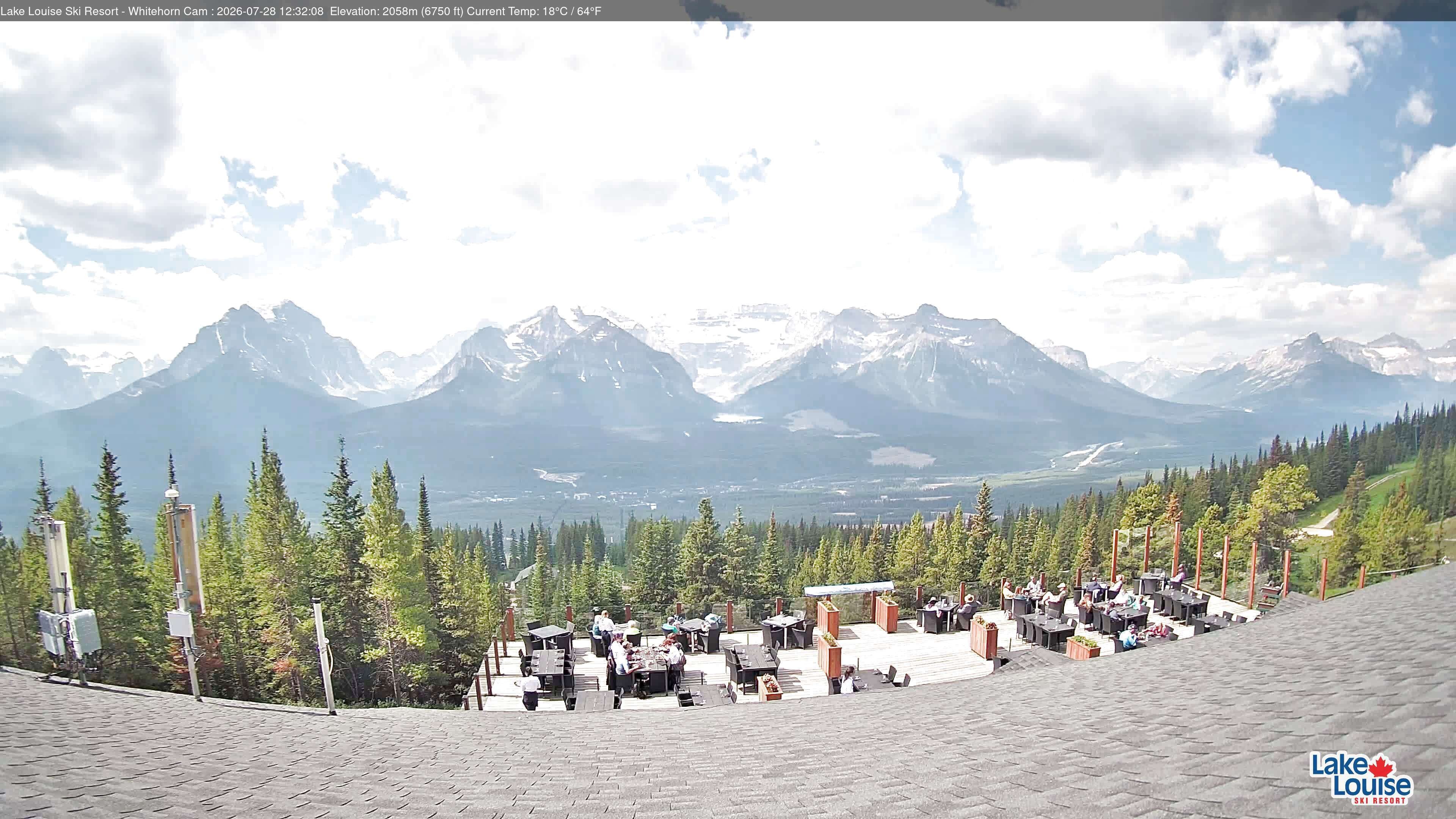 Archiv Foto Webcam Whitehorn Lodge (2.058m)