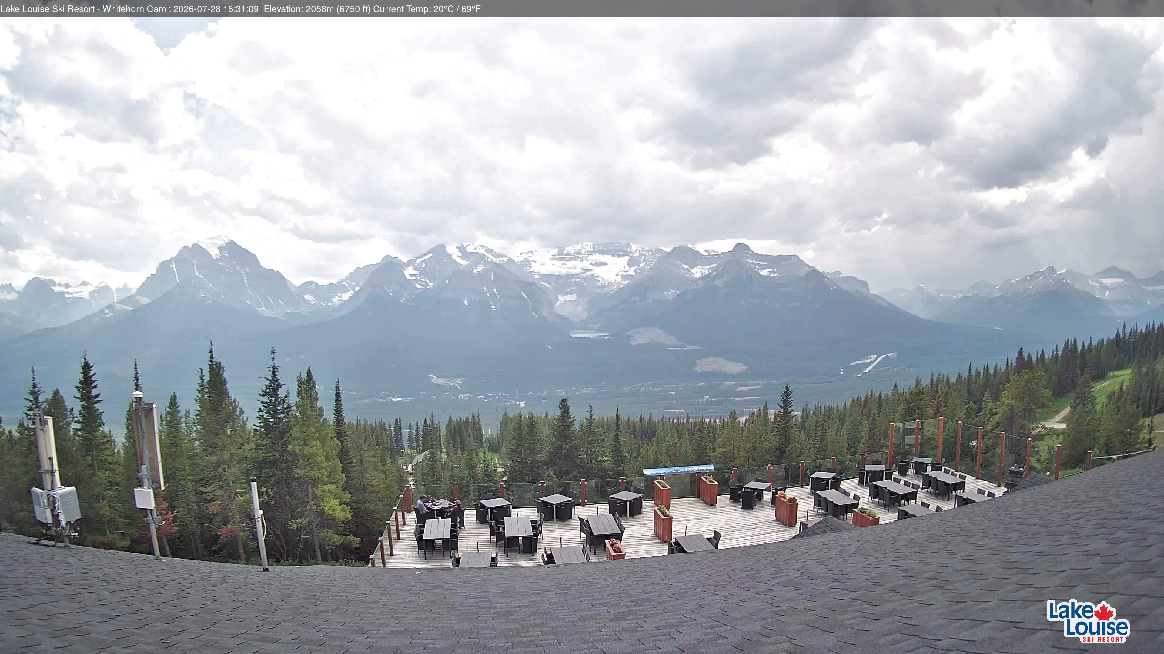 Archiv Foto Webcam Whitehorn Lodge (2.058m)