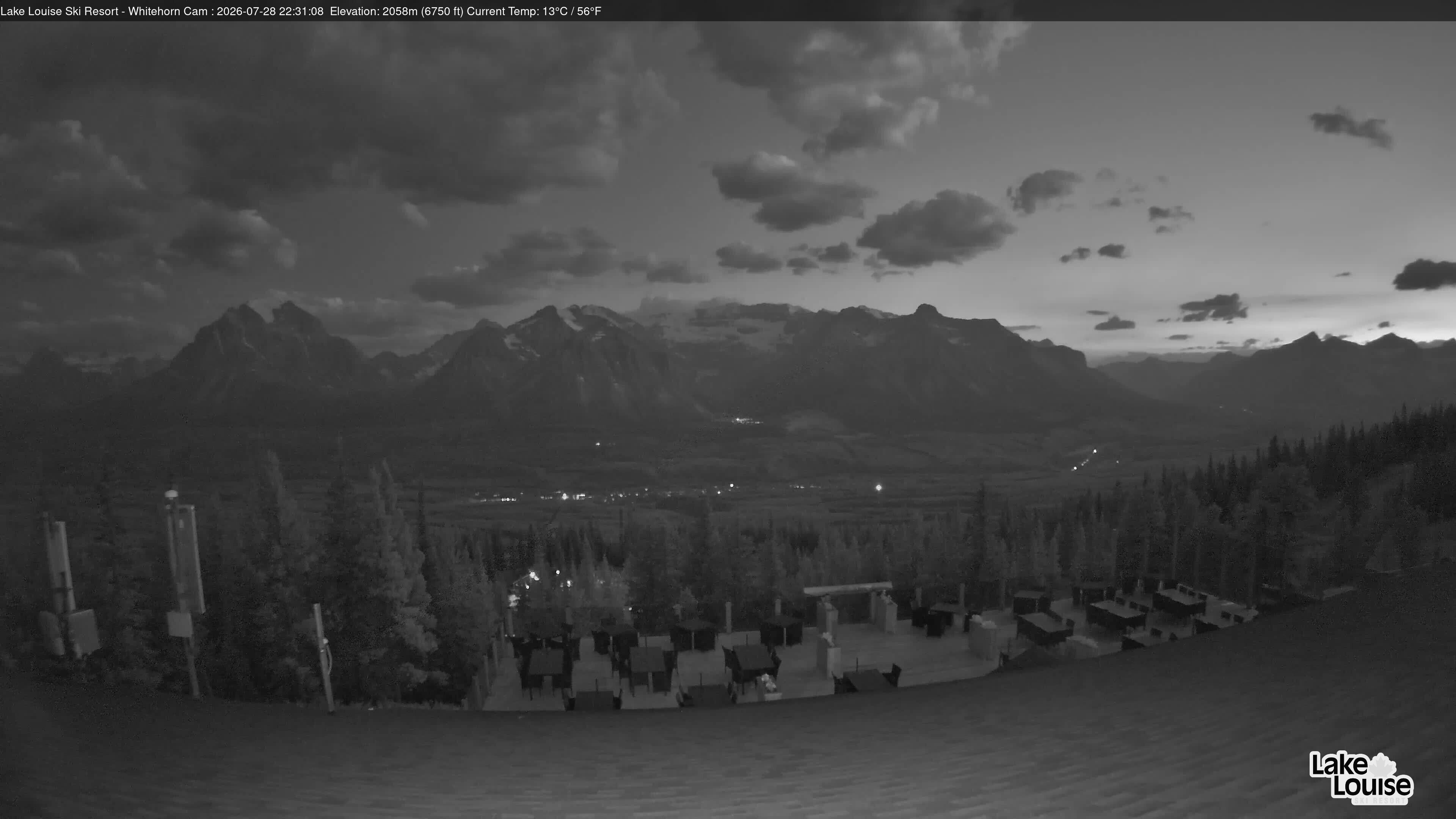Archiv Foto Webcam Whitehorn Lodge (2.058m)