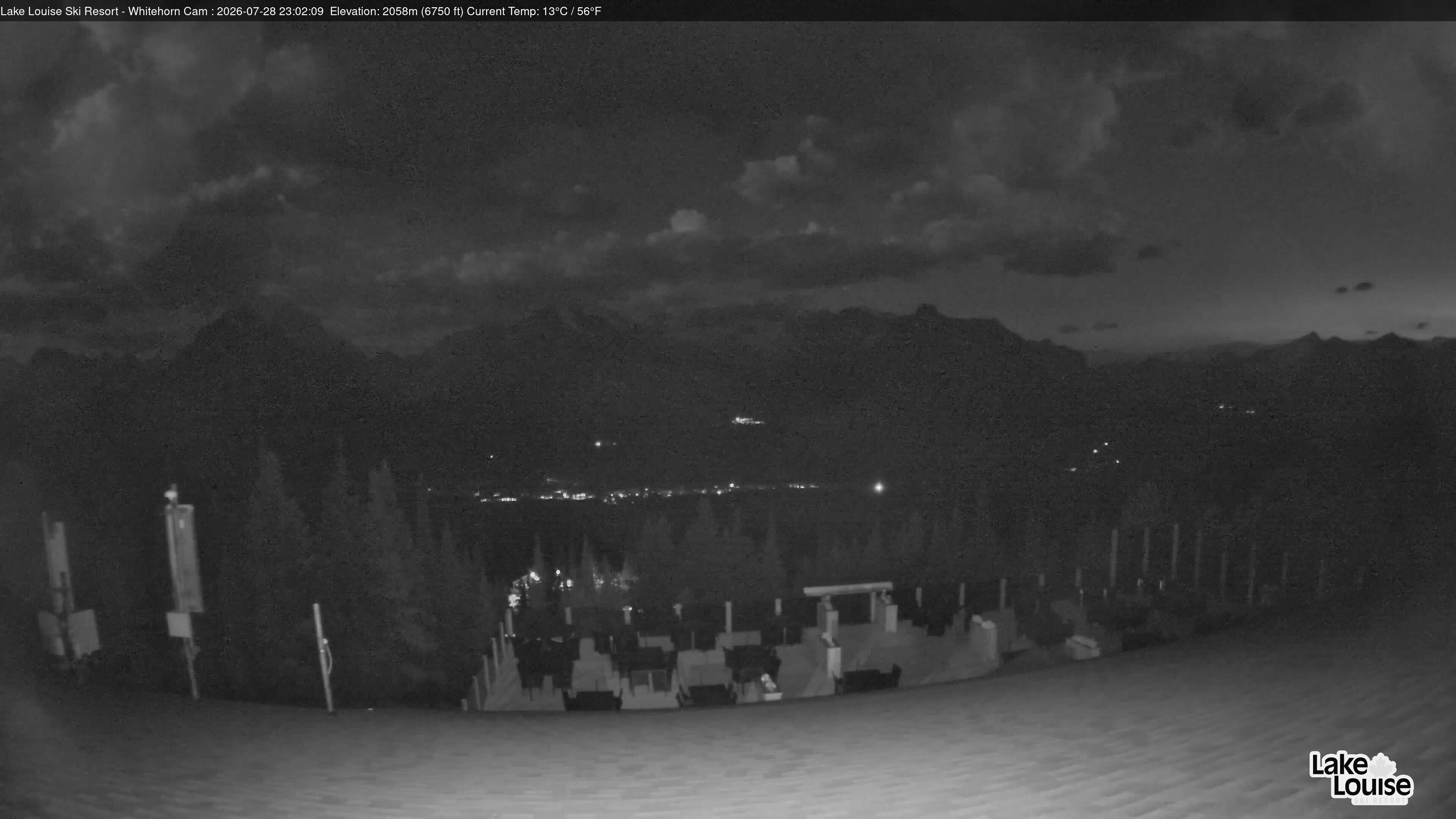 Archiv Foto Webcam Whitehorn Lodge (2.058m)
