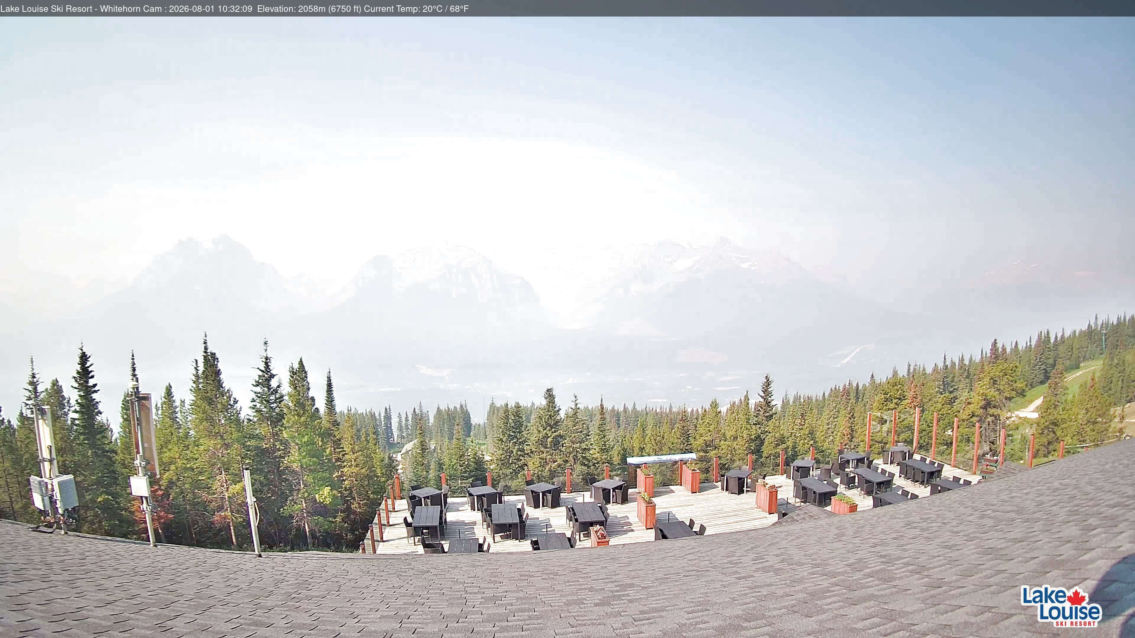 Archiv Foto Webcam Whitehorn Lodge (2.058m)