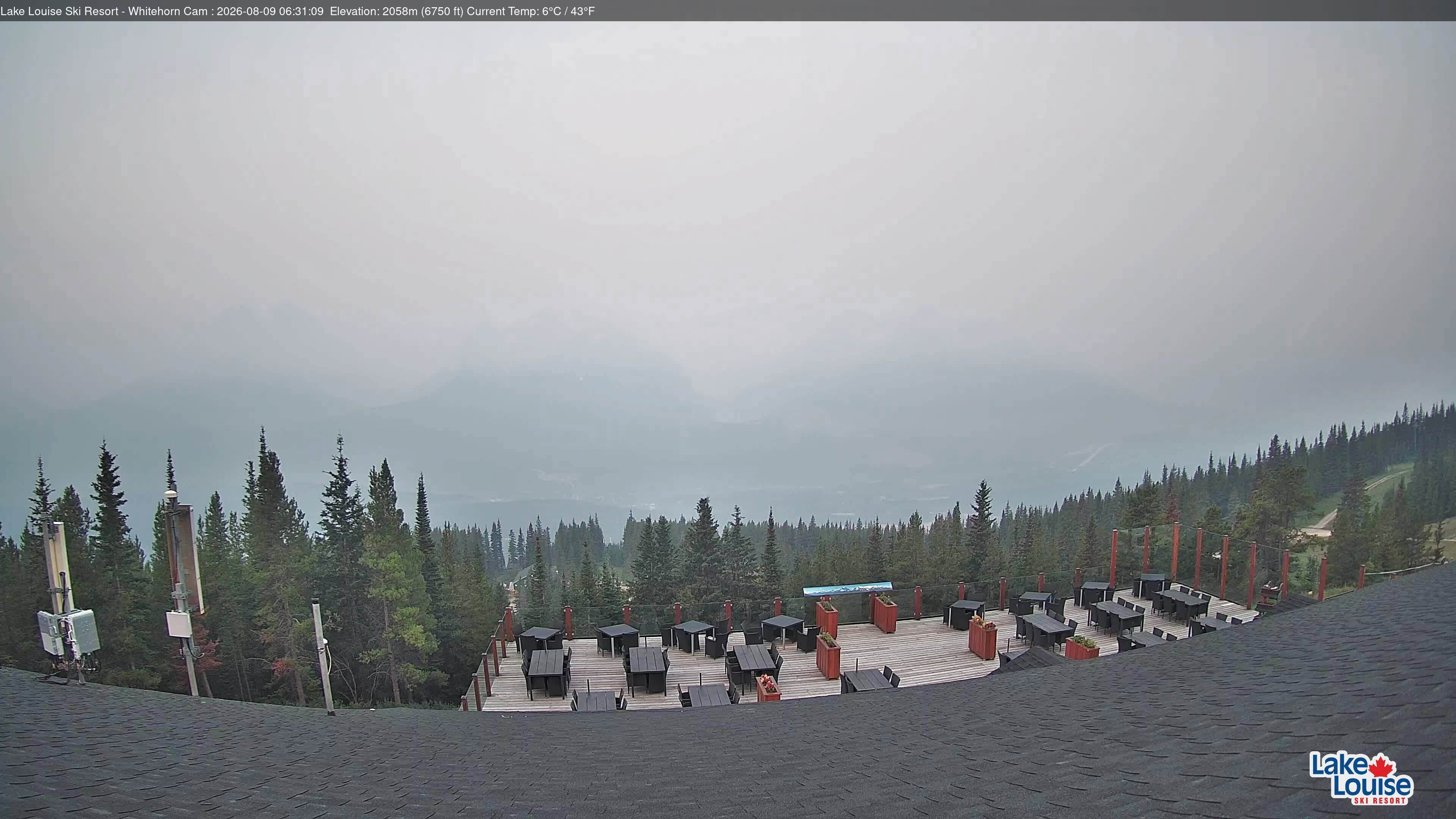 Archived image Webcam Whitehorn Lodge (2.058m)