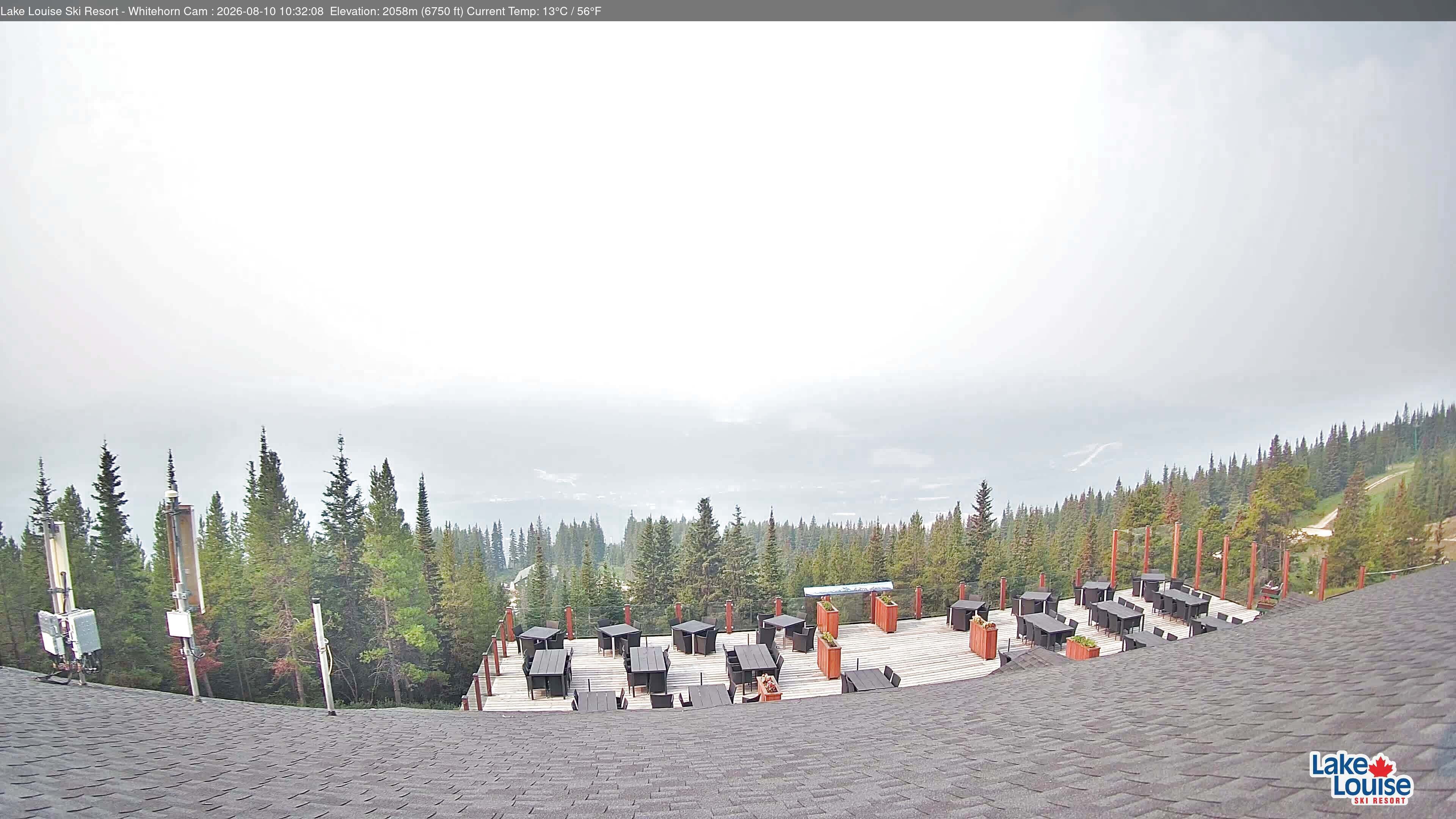 Archiv Foto Webcam Whitehorn Lodge (2.058m)