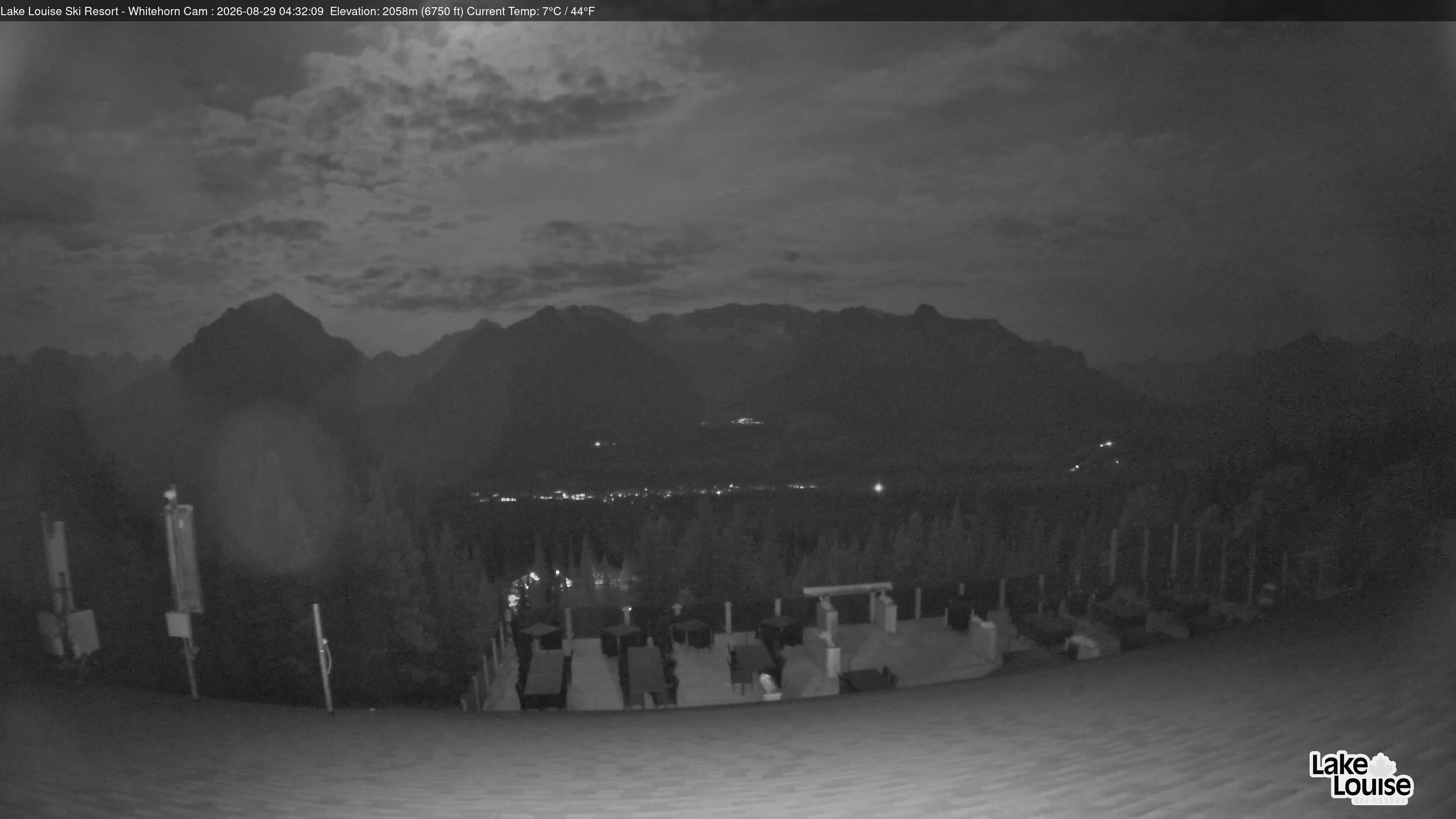 Archived image Webcam Whitehorn Lodge (2.058m)