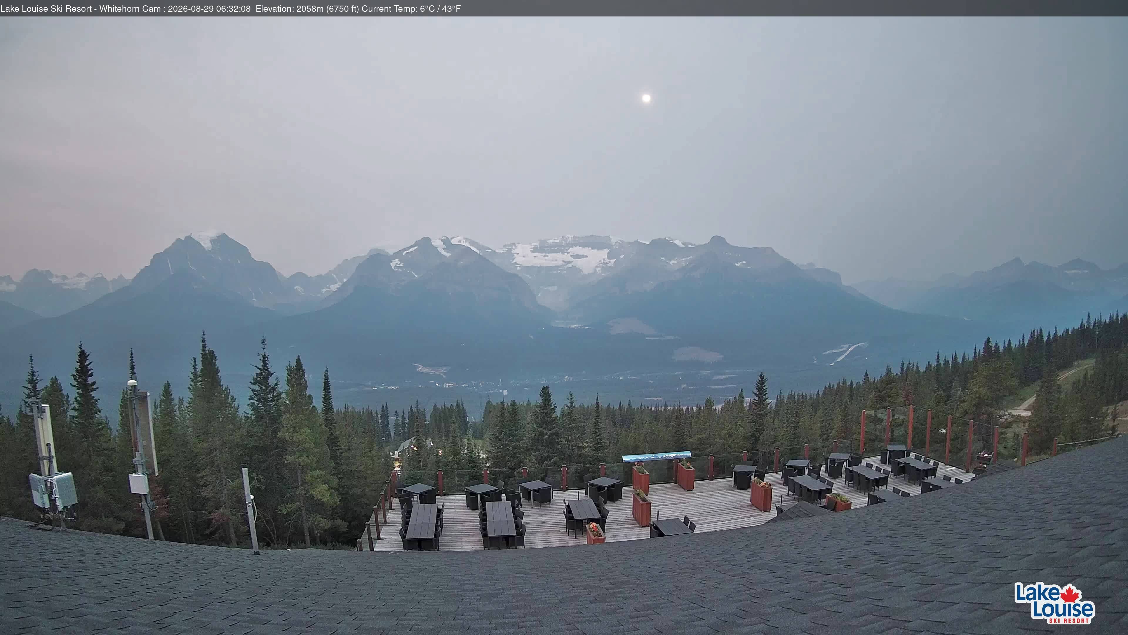 Archived image Webcam Whitehorn Lodge (2.058m)