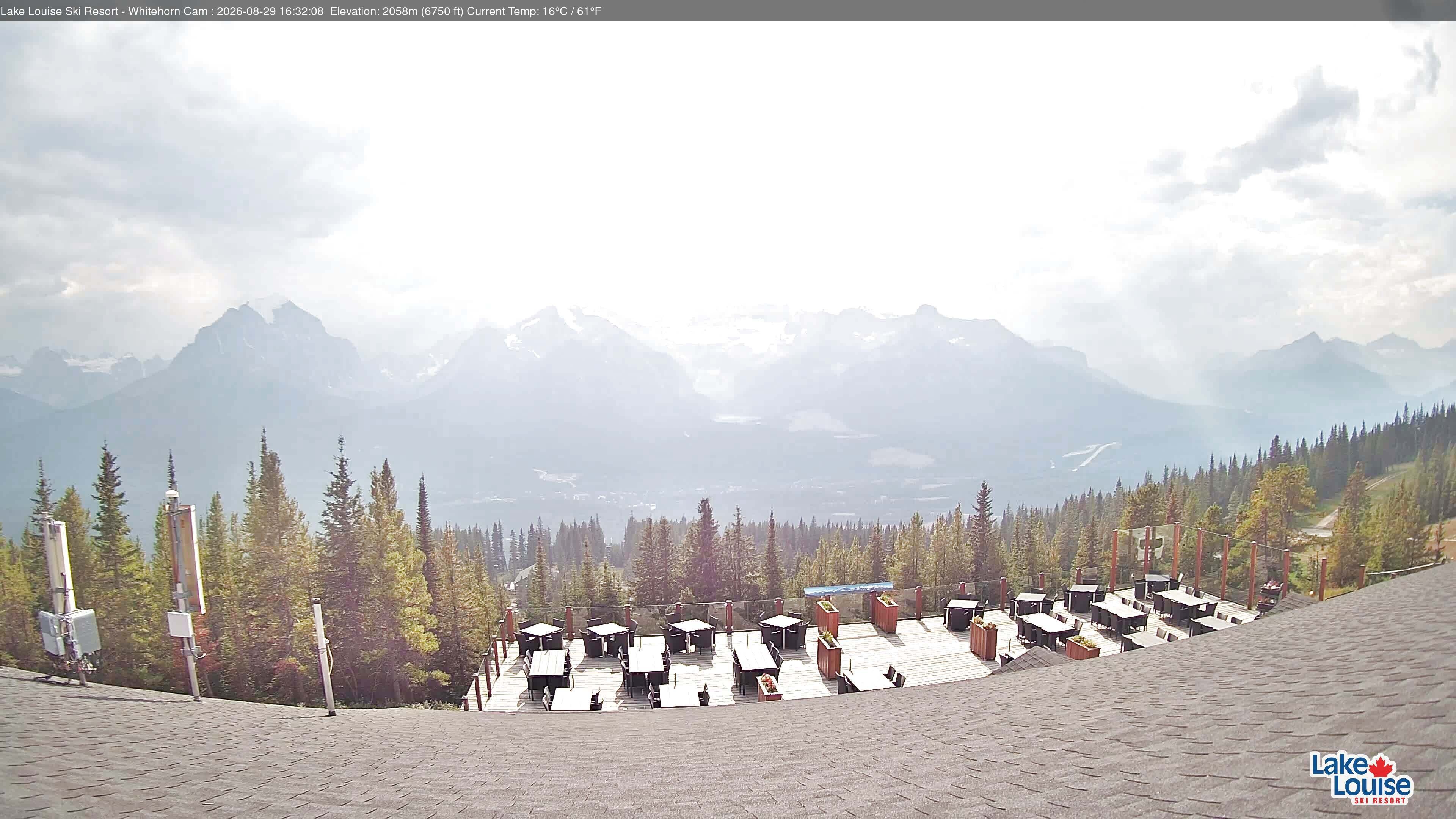 Archived image Webcam Whitehorn Lodge (2.058m)