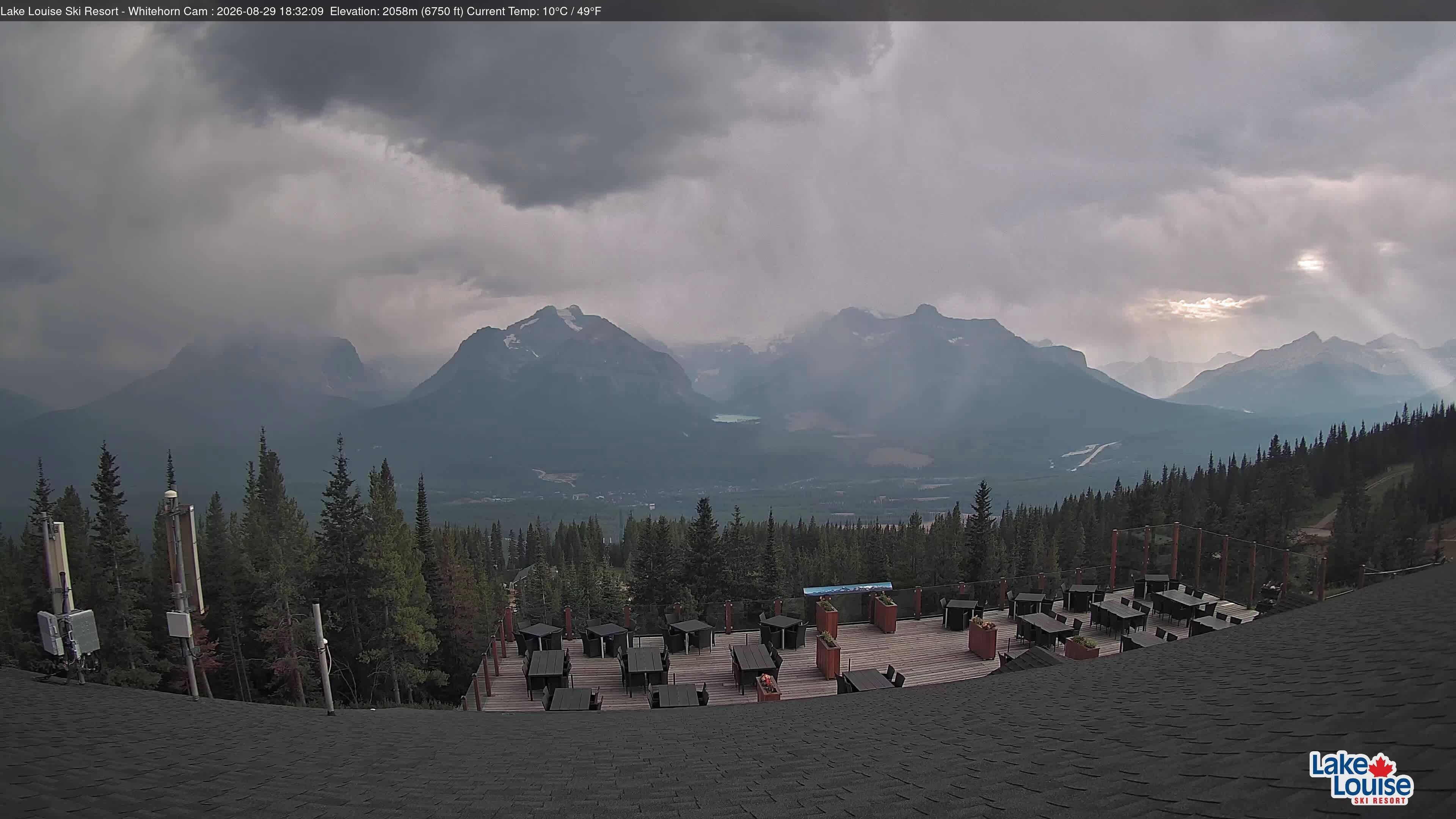 Archiv Foto Webcam Whitehorn Lodge (2.058m)