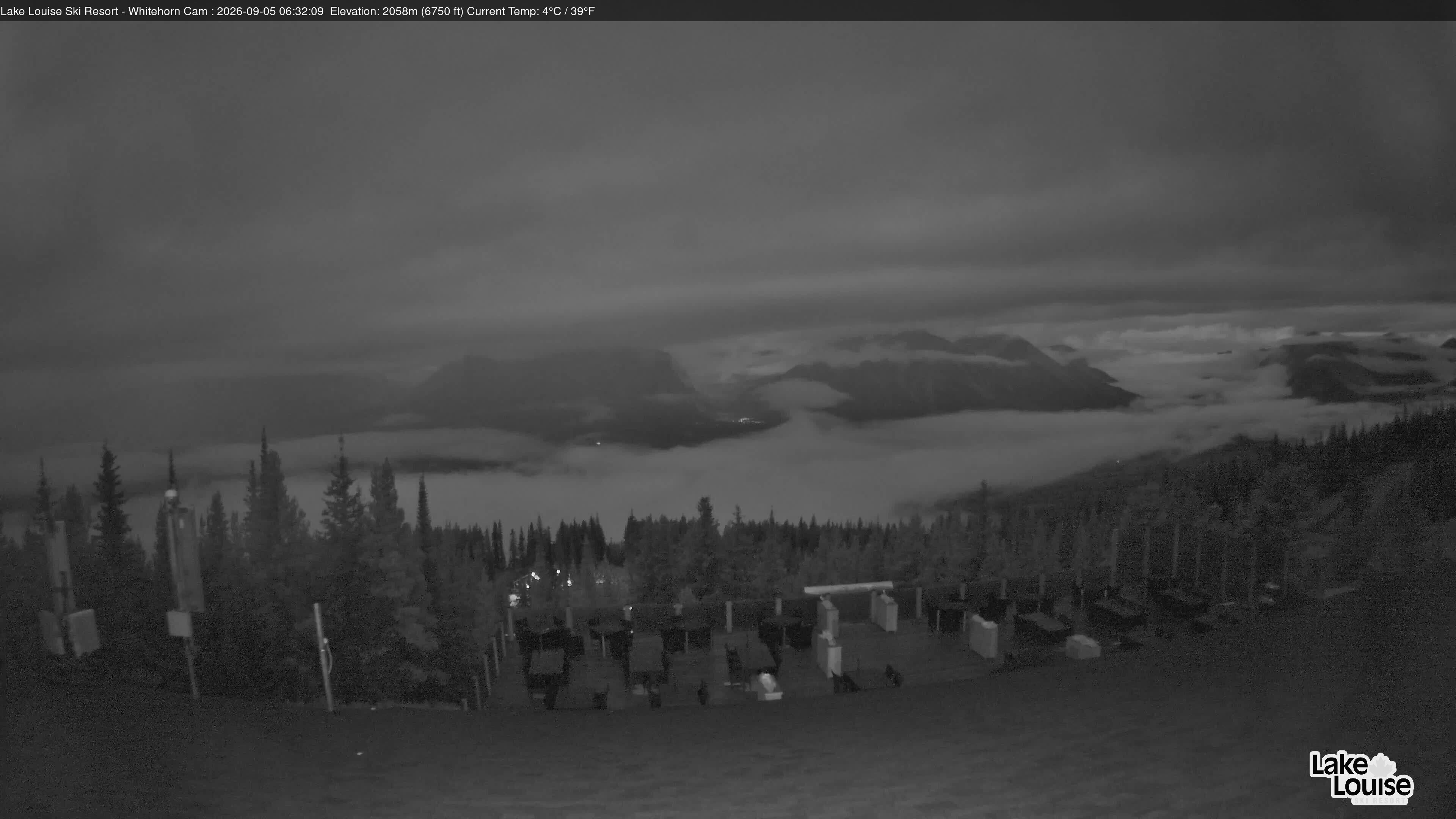 Archiv Foto Webcam Whitehorn Lodge (2.058m)