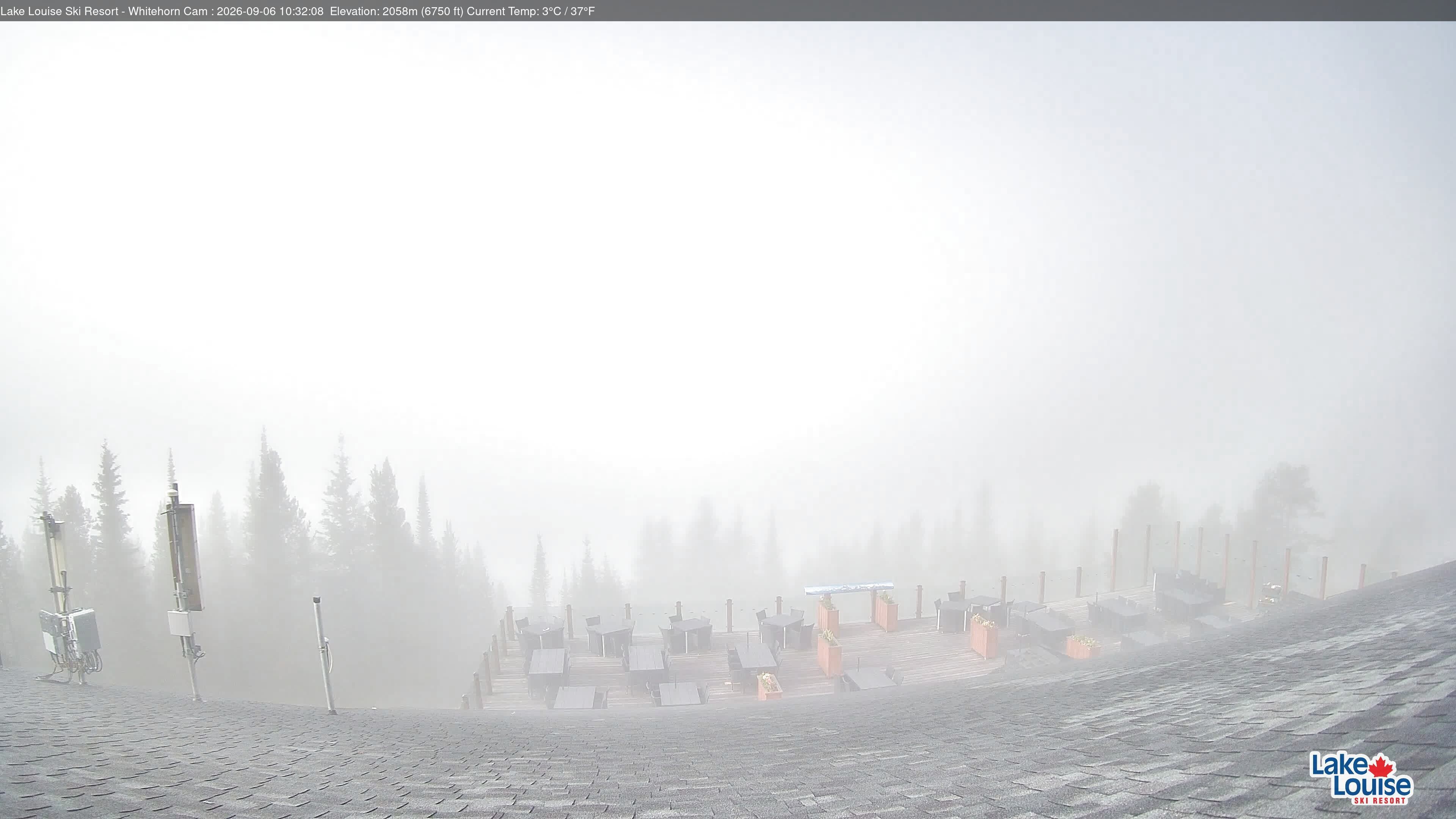 Archived image Webcam Whitehorn Lodge (2.058m)