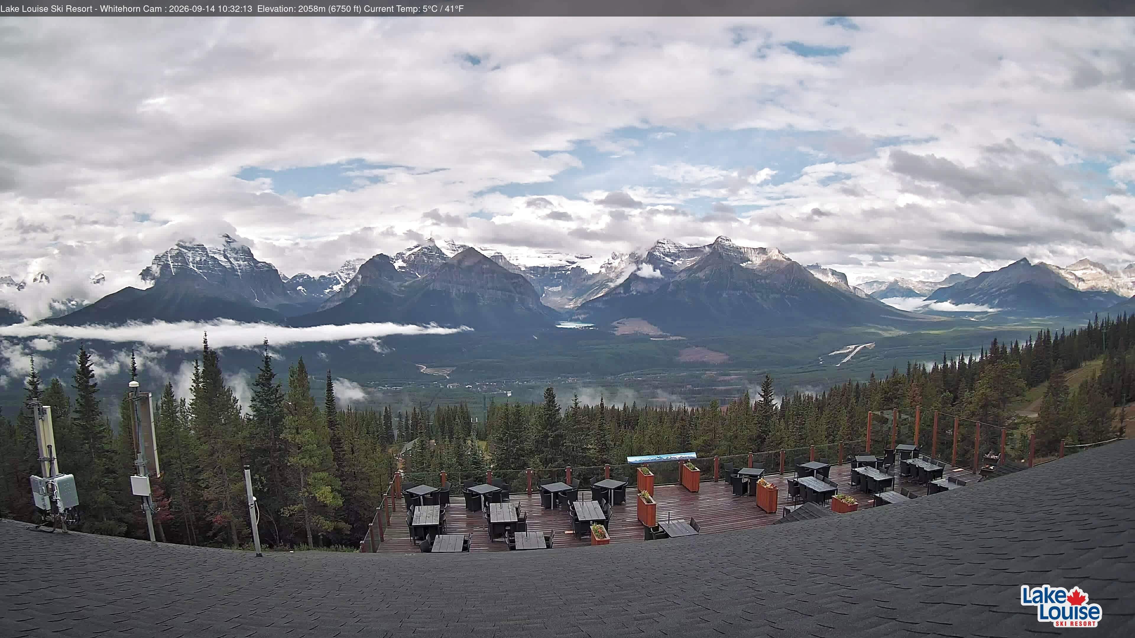 Archived image Webcam Whitehorn Lodge (2.058m)