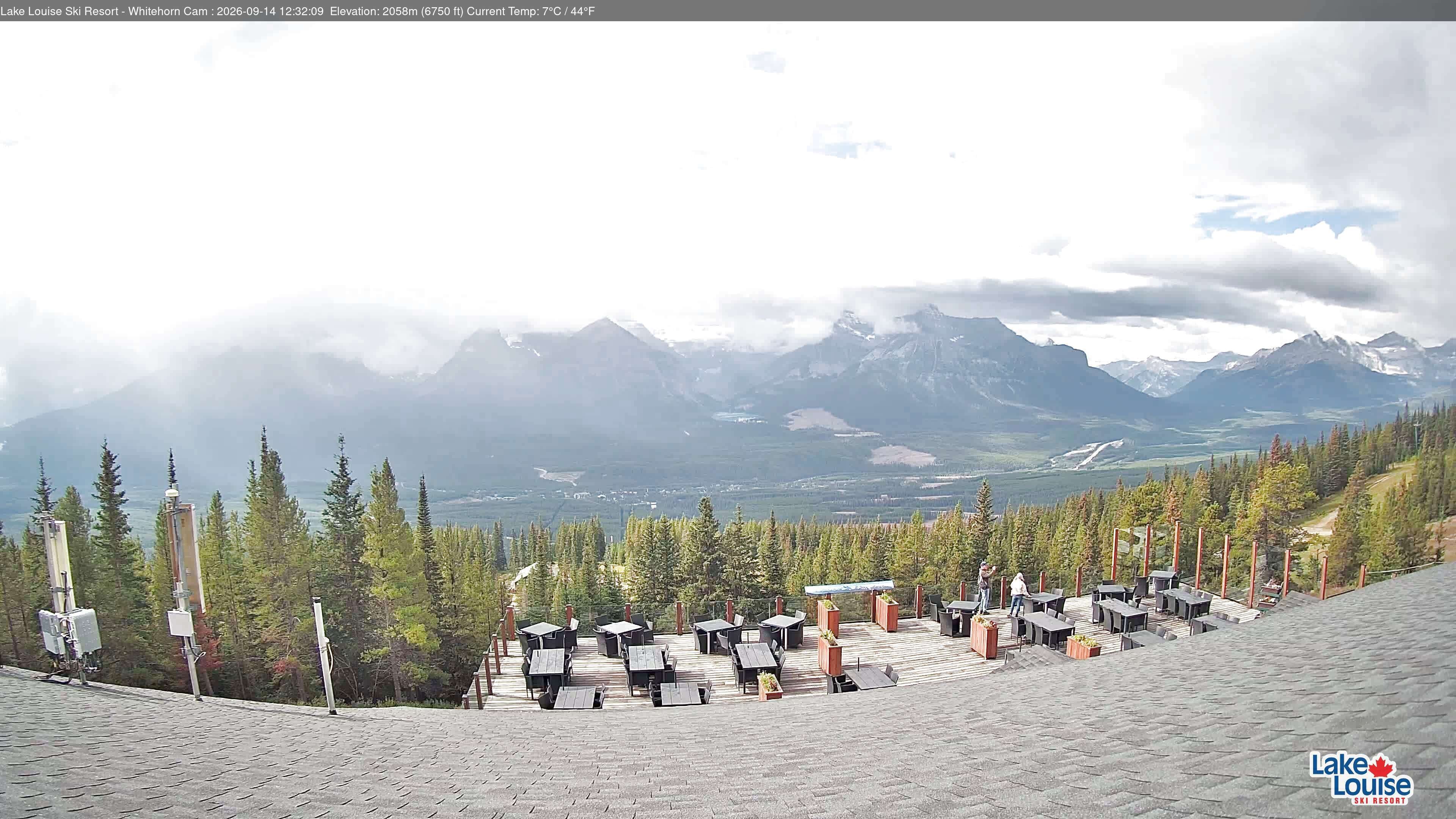 Archived image Webcam Whitehorn Lodge (2.058m)