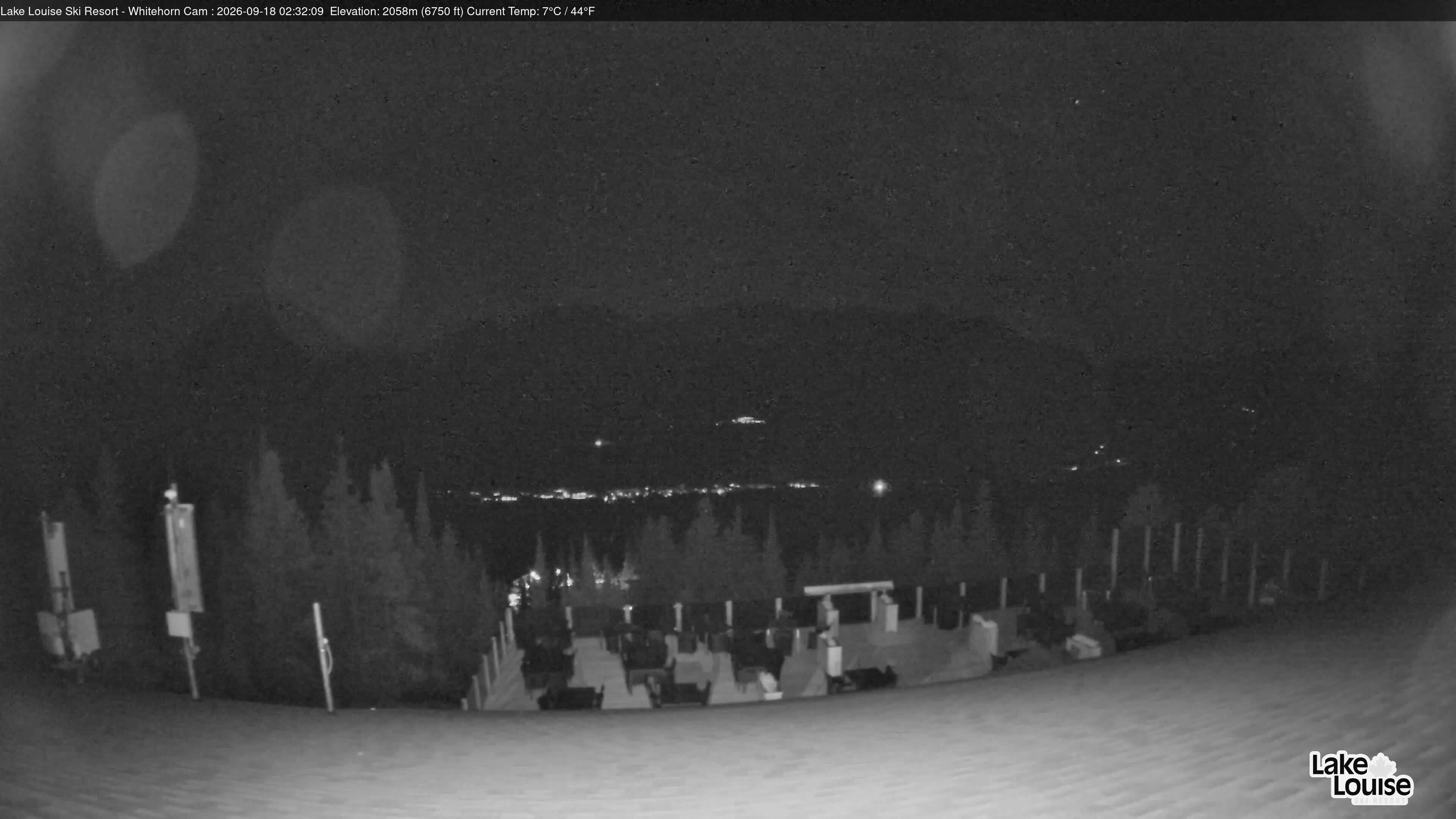 Archiv Foto Webcam Whitehorn Lodge (2.058m)