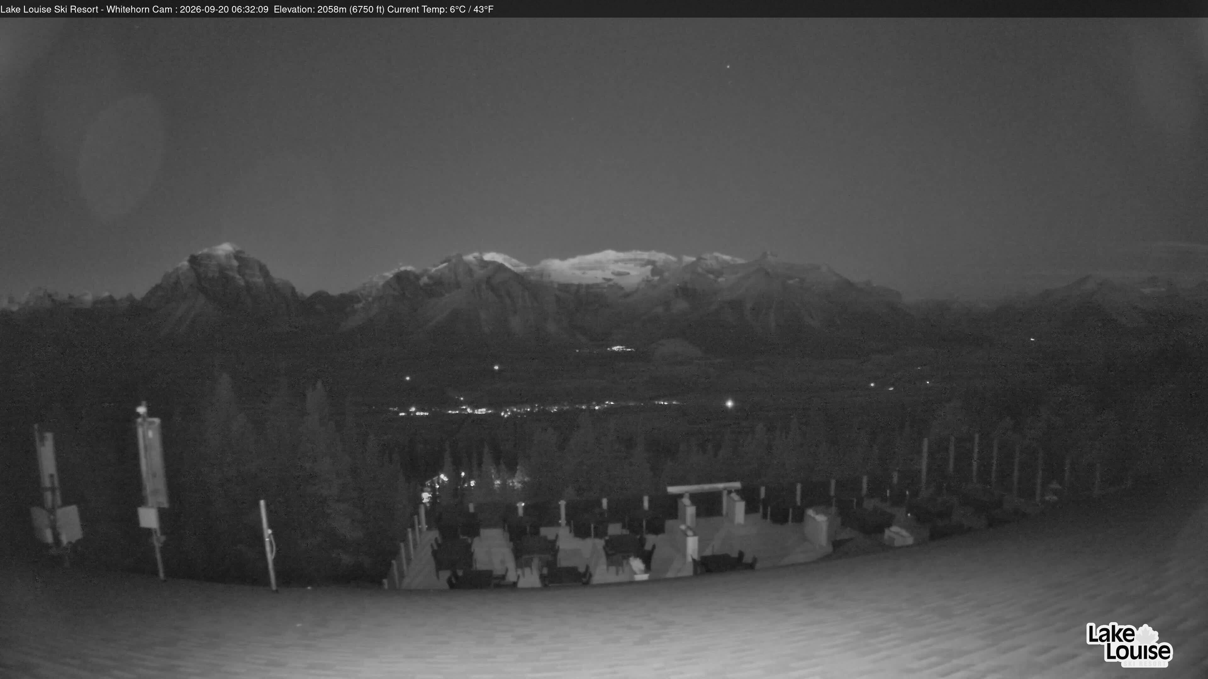 Archiv Foto Webcam Whitehorn Lodge (2.058m)
