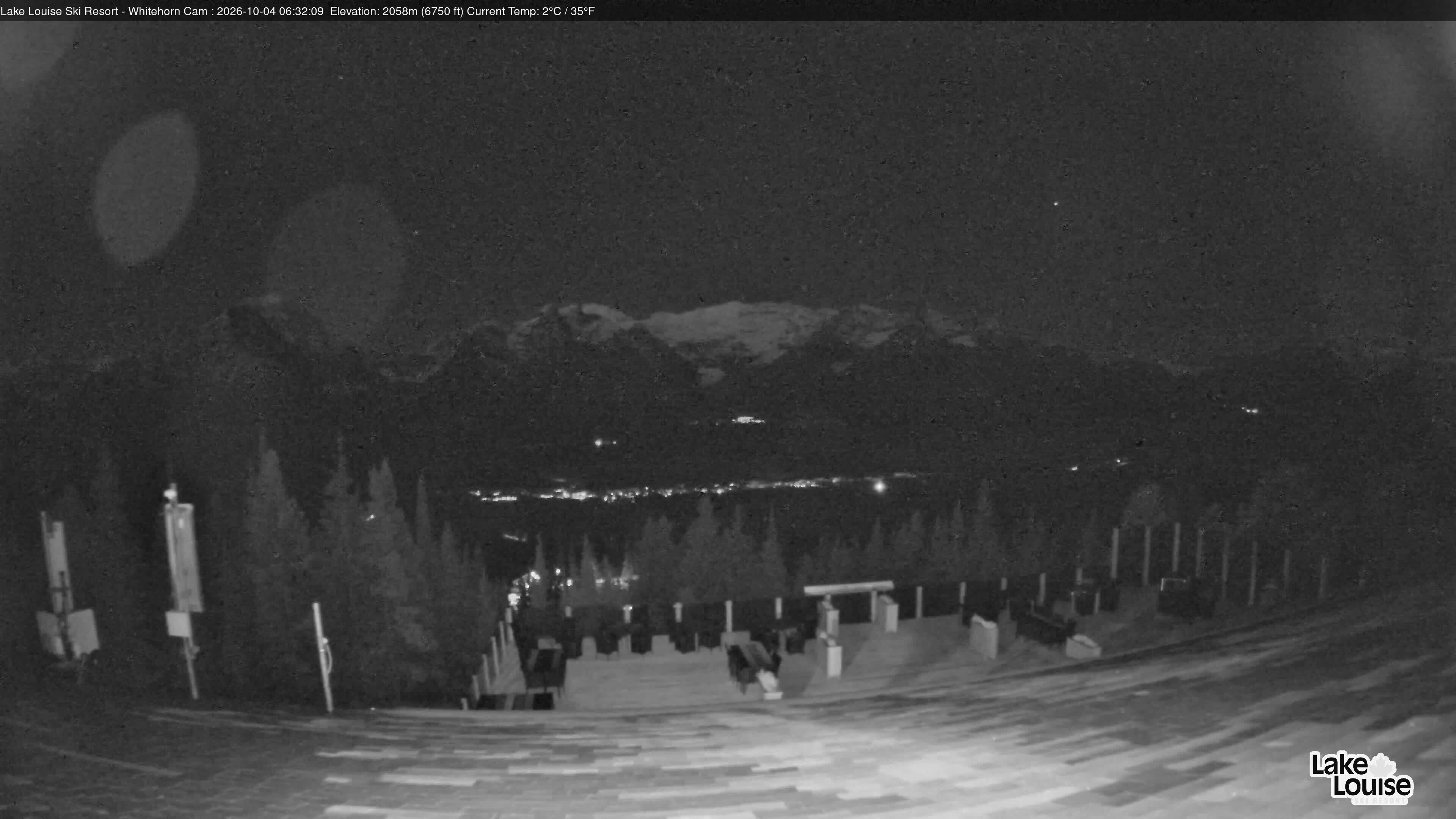 Archiv Foto Webcam Whitehorn Lodge (2.058m)