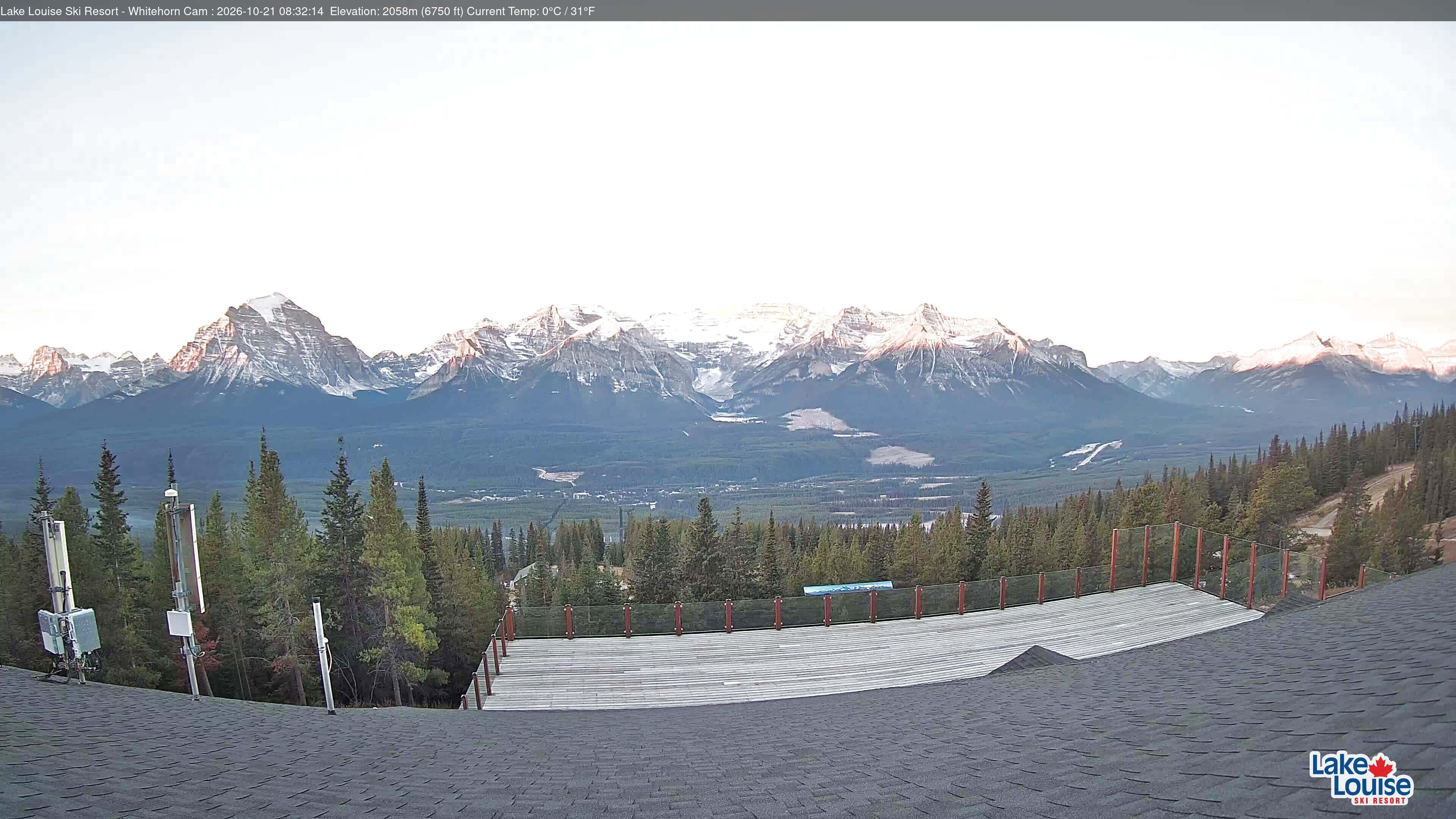 Archived image Webcam Whitehorn Lodge (2.058m)