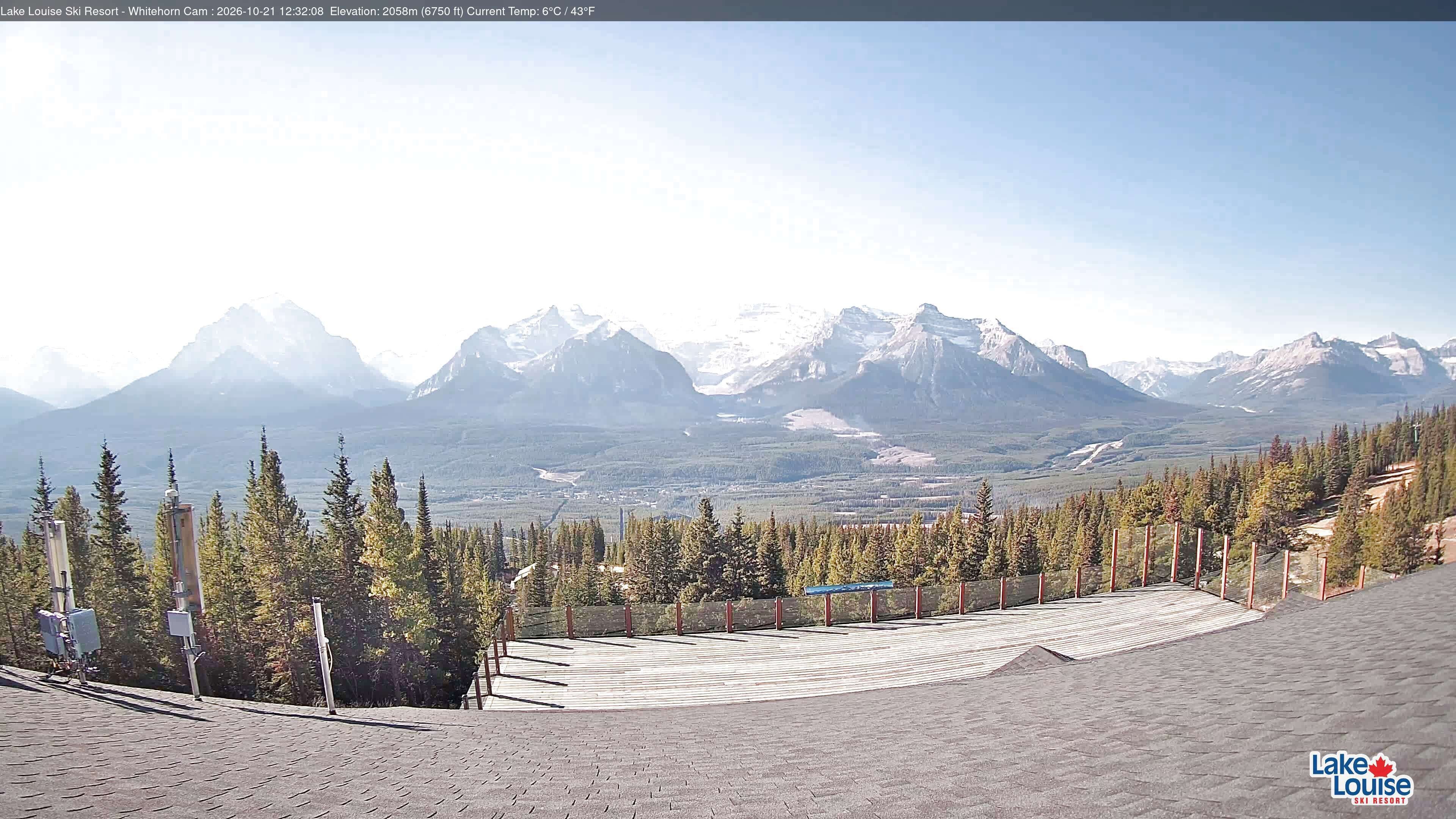 Archived image Webcam Whitehorn Lodge (2.058m)