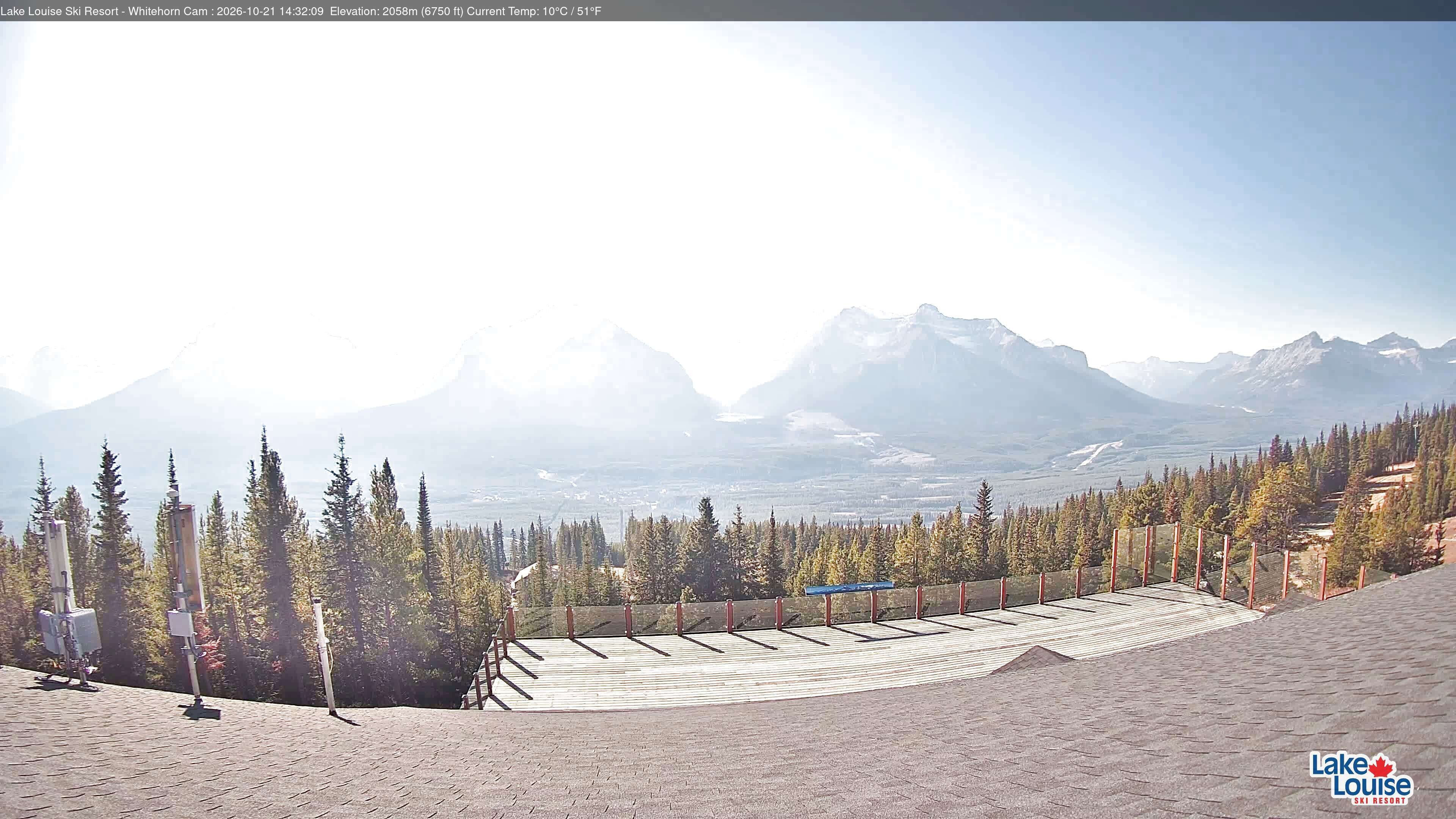 Archived image Webcam Whitehorn Lodge (2.058m)